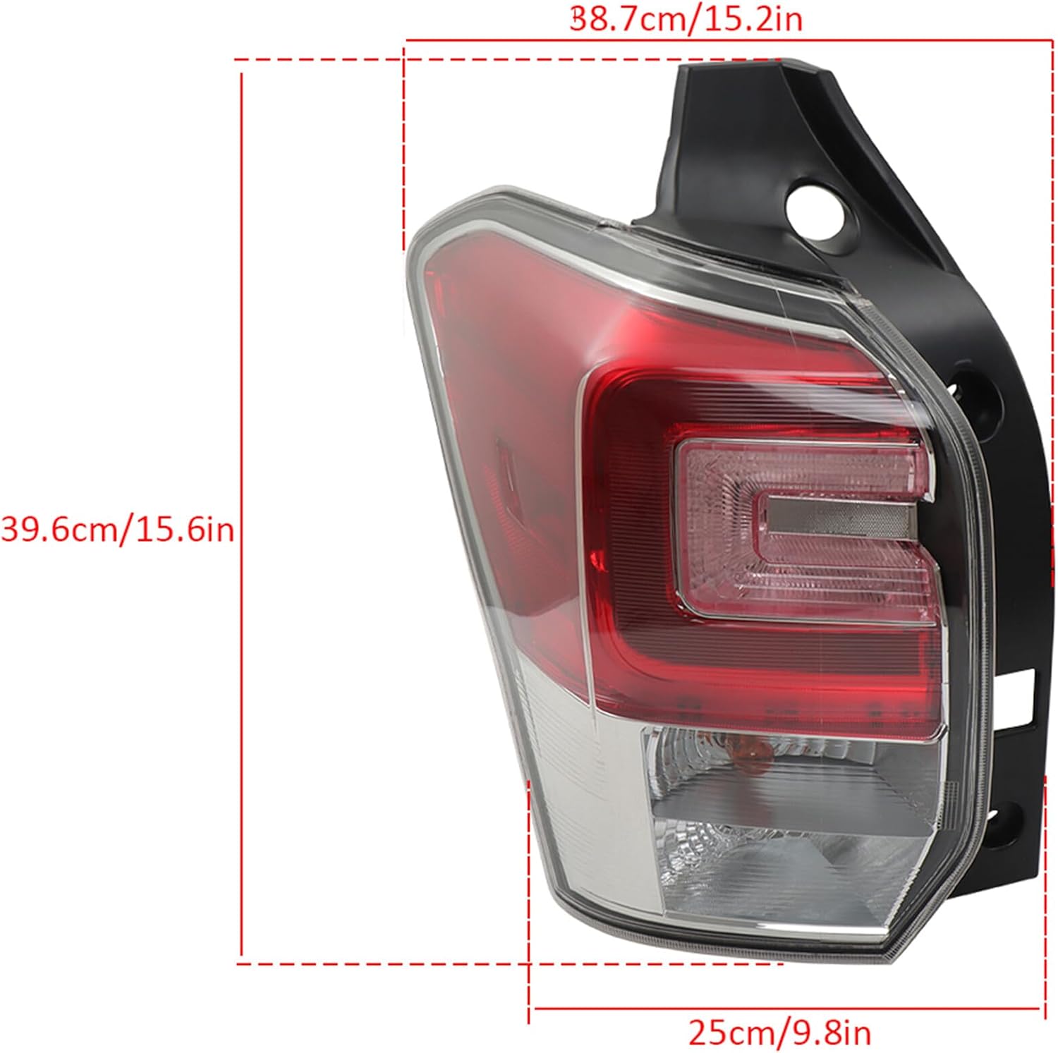 munirater Tail Light Replacement for Forester 2017-2018 Taillight Brake Lamp Left Side