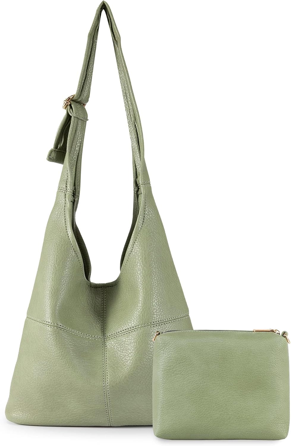 Montana West Hobo Bags Purse for Women Ultra Soft Foldable Shoulder Slouchy Handbags with Cosmetic bag | Purse, Ultra Soft, Foldable, with Cosmetic bag, Purse, Ultra Soft