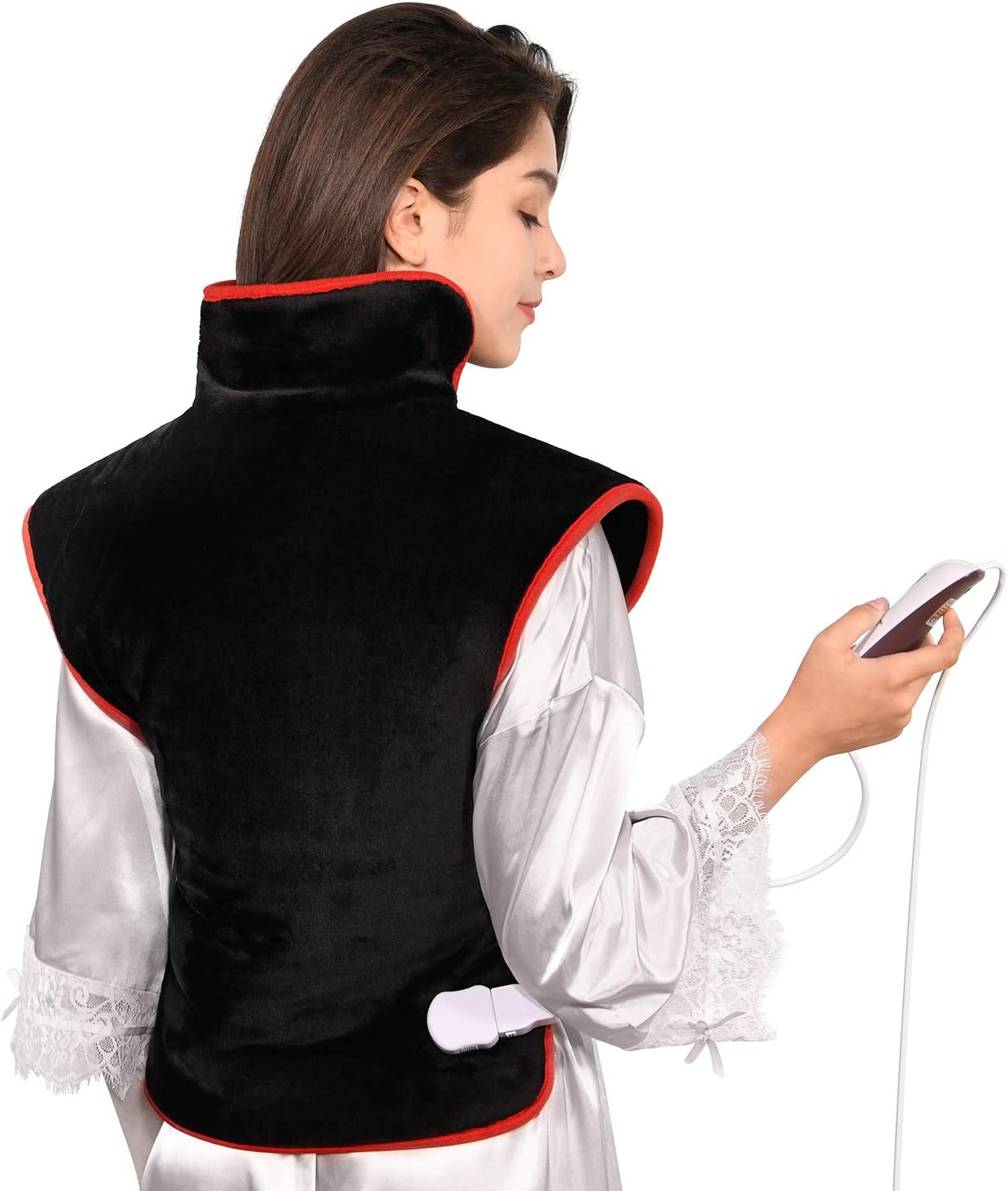 Heating Pad Misiki Electric Heating Pad for Back Pain (33 x