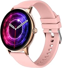 Fire-Boltt Phoenix Pro 35.3mm (1.39 inch) Bluetooth Calling Smart Watch, AI Voice Assistant, Metal Body with 120+ Sports Modes, SpO2, Heart Rate Monitoring. (Gold Pink)