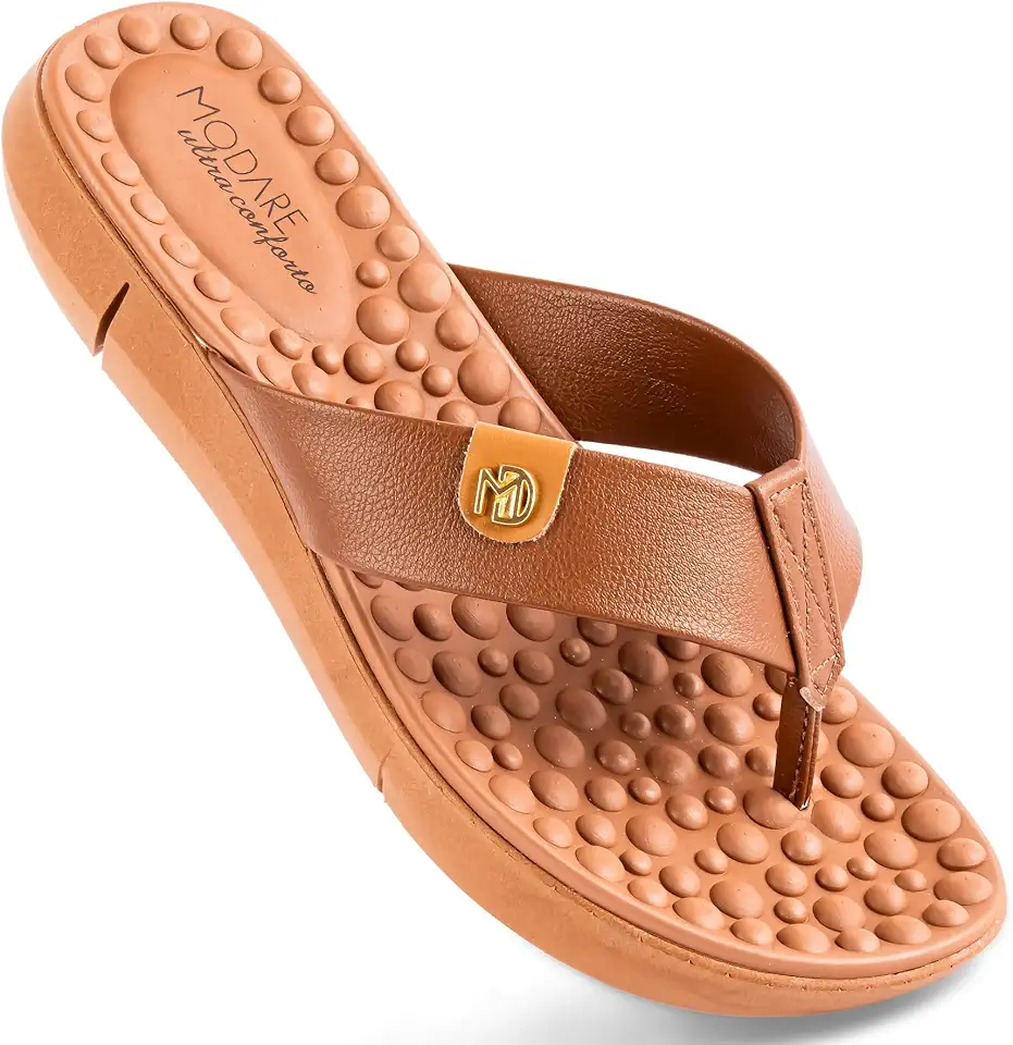 Chinelo Ortopédico Modare Feminino Esporão Massageador Macio