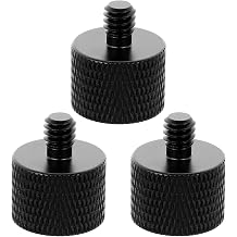 3pcs 5/8 to 1/4 Screw Adapters for Tripod Mount Use