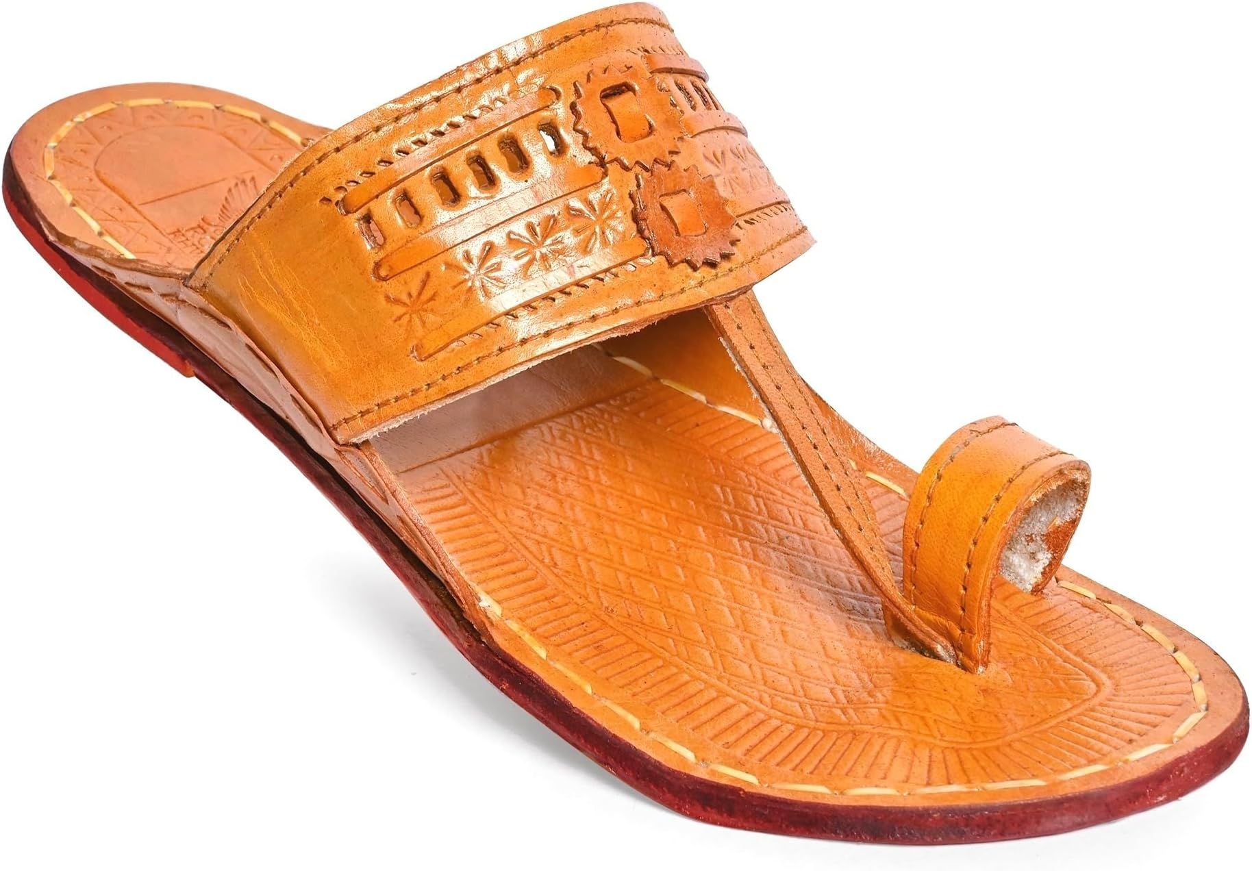 Kolhapuri Chappal for Men| Kolhapuri Slippers for Men| kolapuri chapal Men| Leather Slippers for Men| Leather Chappal for Men-CS-AB-Parent A13