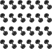 Vista 1 de 24pcs POM Plastic 33'' Ruedas para Modelo Tren 1:87 HO Escala Rueda HP28 (escala HO)