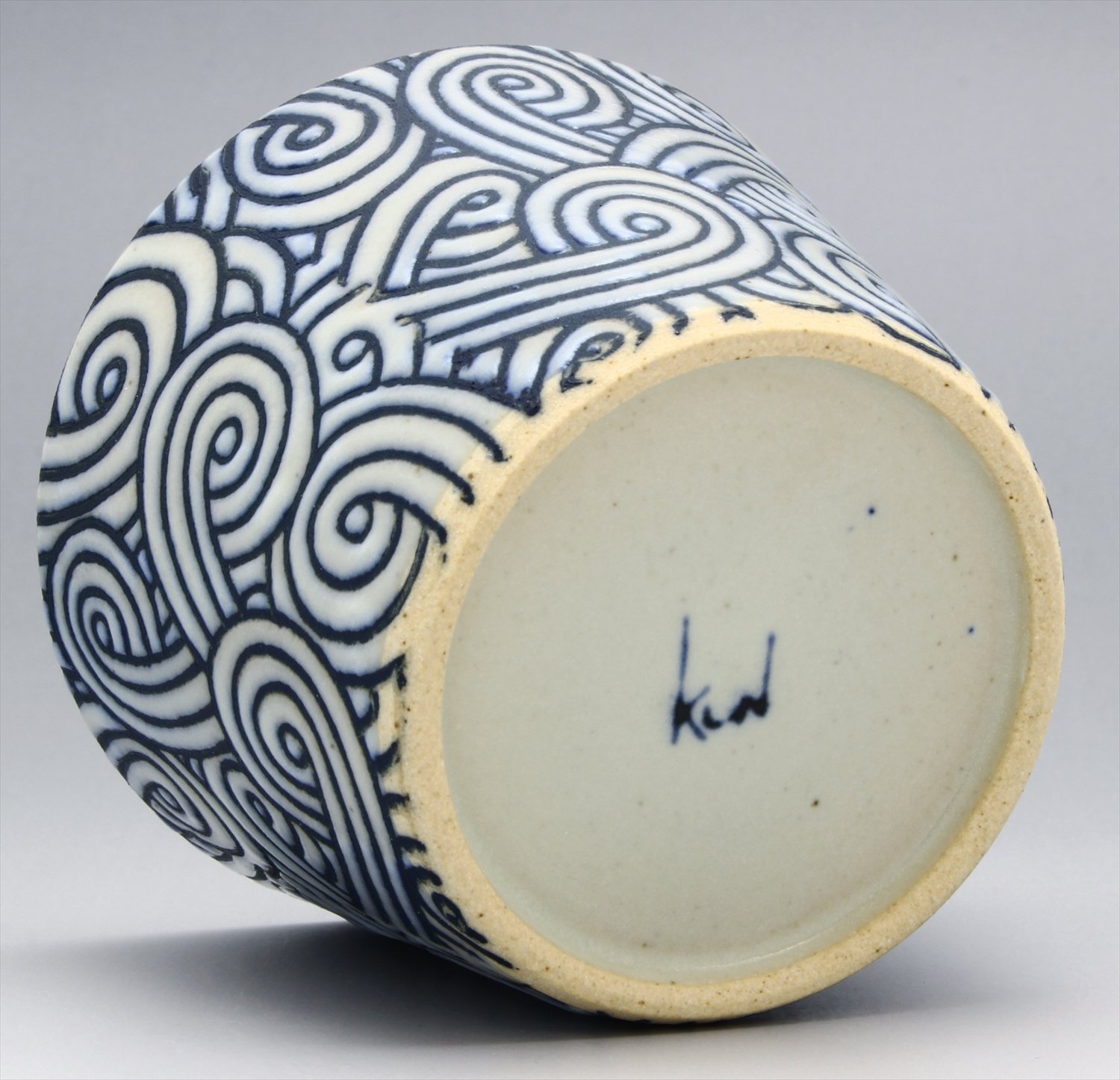 Amazon｜波佐見焼 勲山窯 印判 そば猪口 そばちょこ カップ UZUSHIO 約