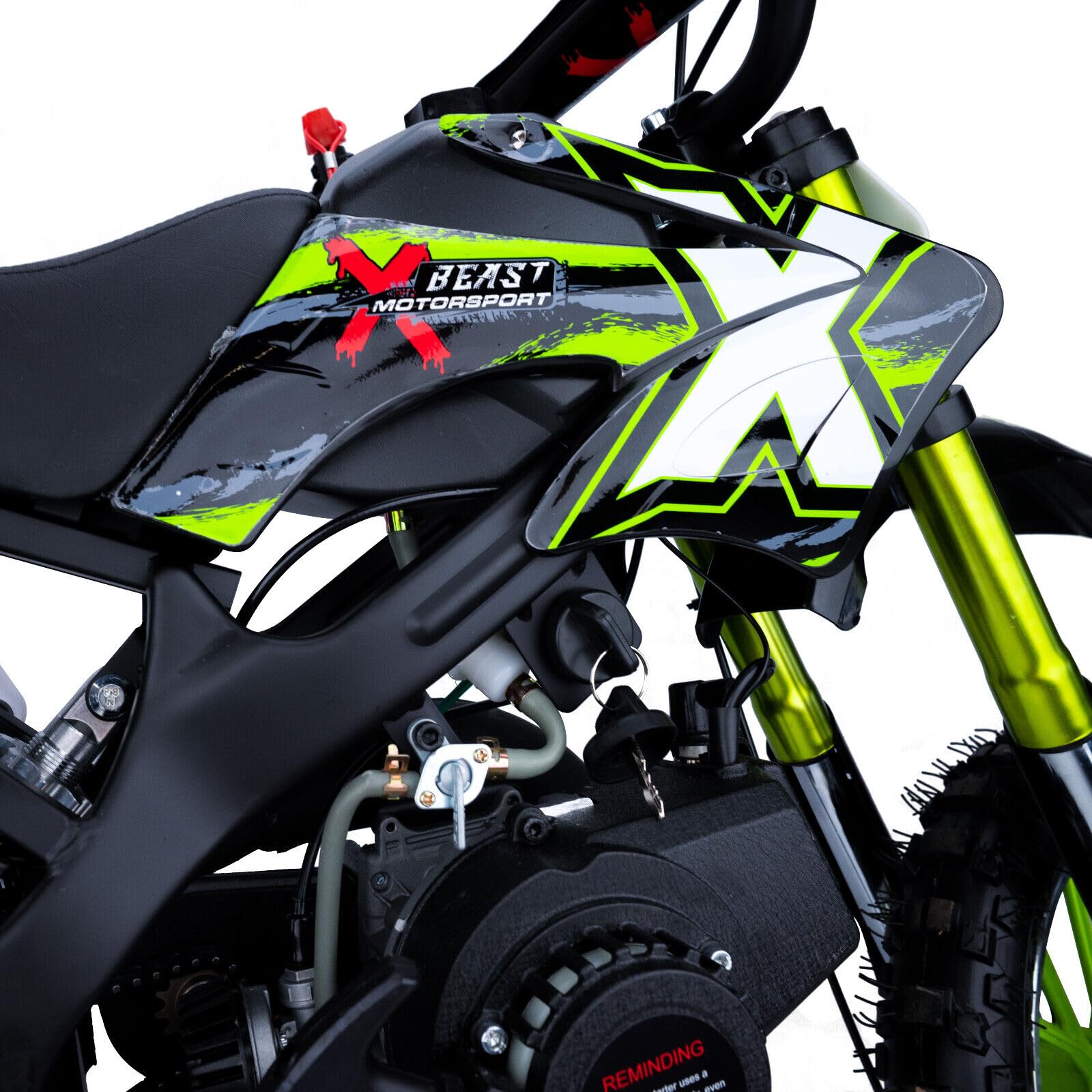 Dirt Bike XTREME Mini Moto Motocross Scrambler - Off Road - 49cc Gasolina 2 tiempos