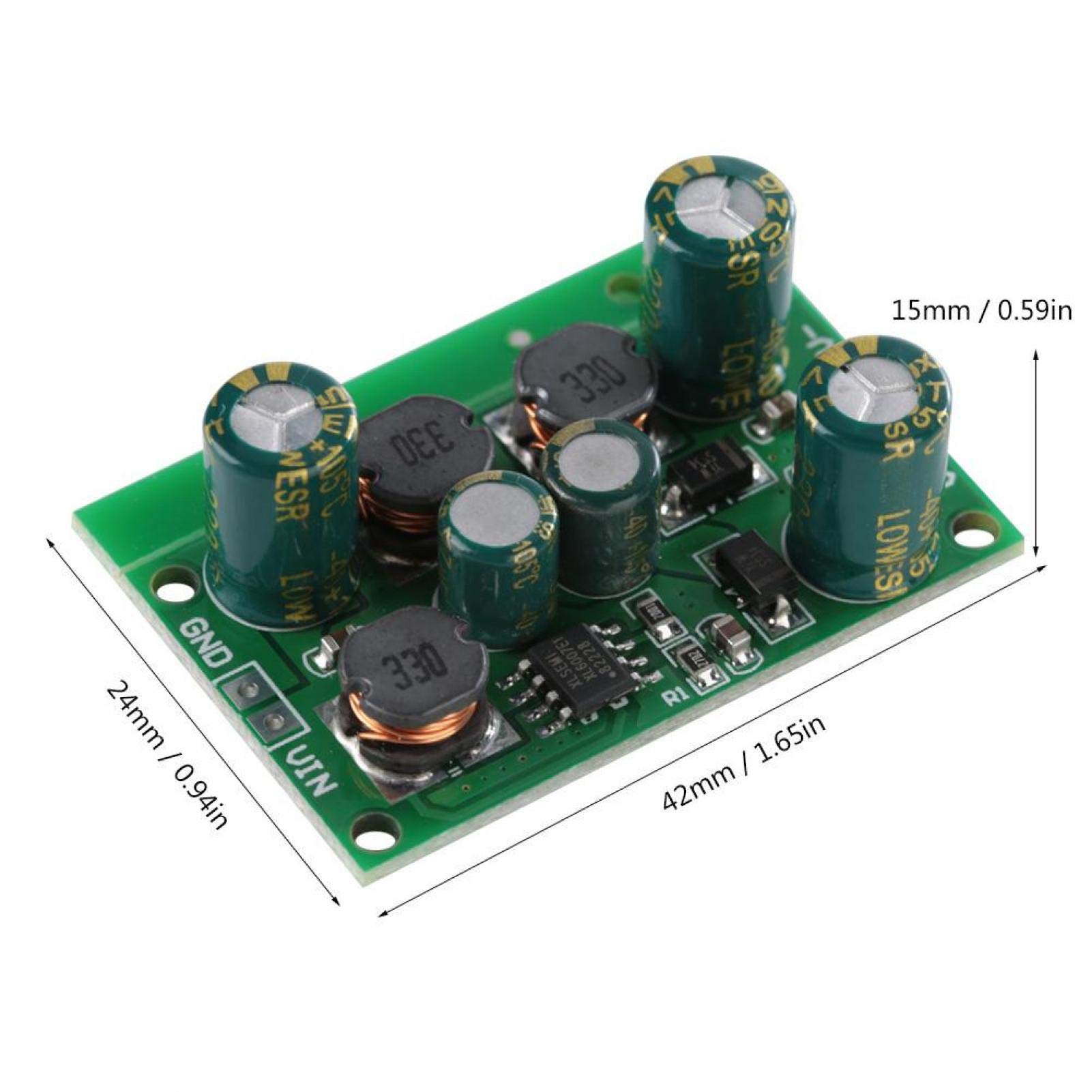 Convertitore di tensione DC-DC positivo e negativo Convertitore boost Boost Uscita di tensione ± 5 V 6 V 9 V 10 V 12 V 15 V 18 V 24 V(output±12VDC)