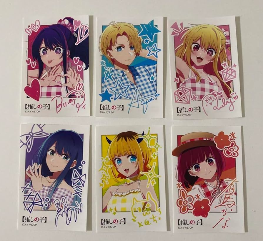 推しの子　東京ガールズコレクション　缶バッジ　ステッカー　特典カード　星野アイ Amazon.co.jp: 推しの子 セブンイレブン コラボ キャンペーン