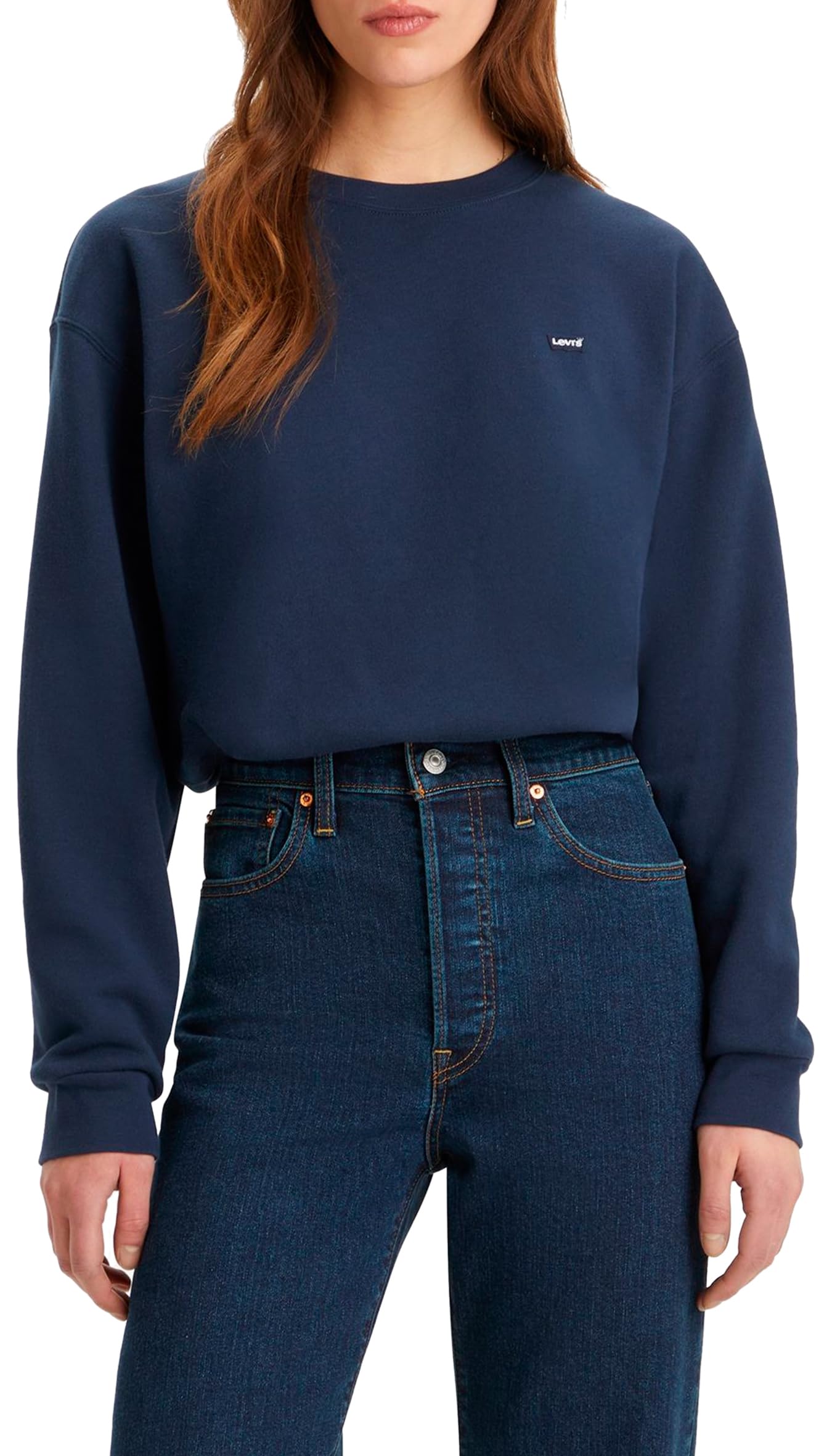 Levi's Women's Blazer Navy Everyday Sweatshirt, Xs