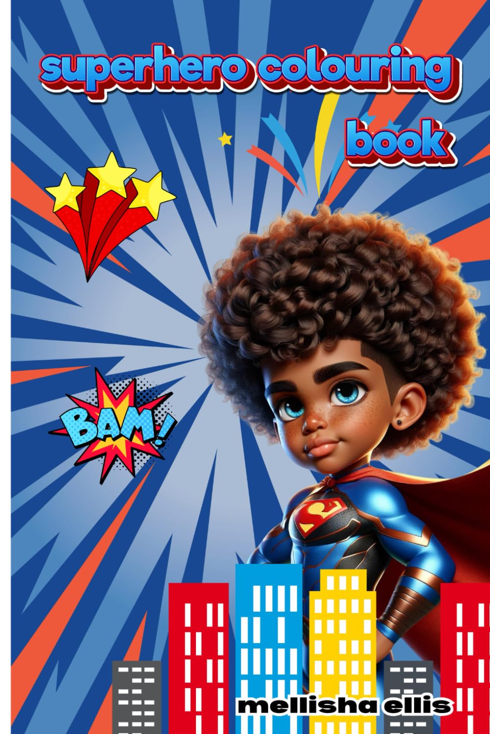 Superhero Colouring Book