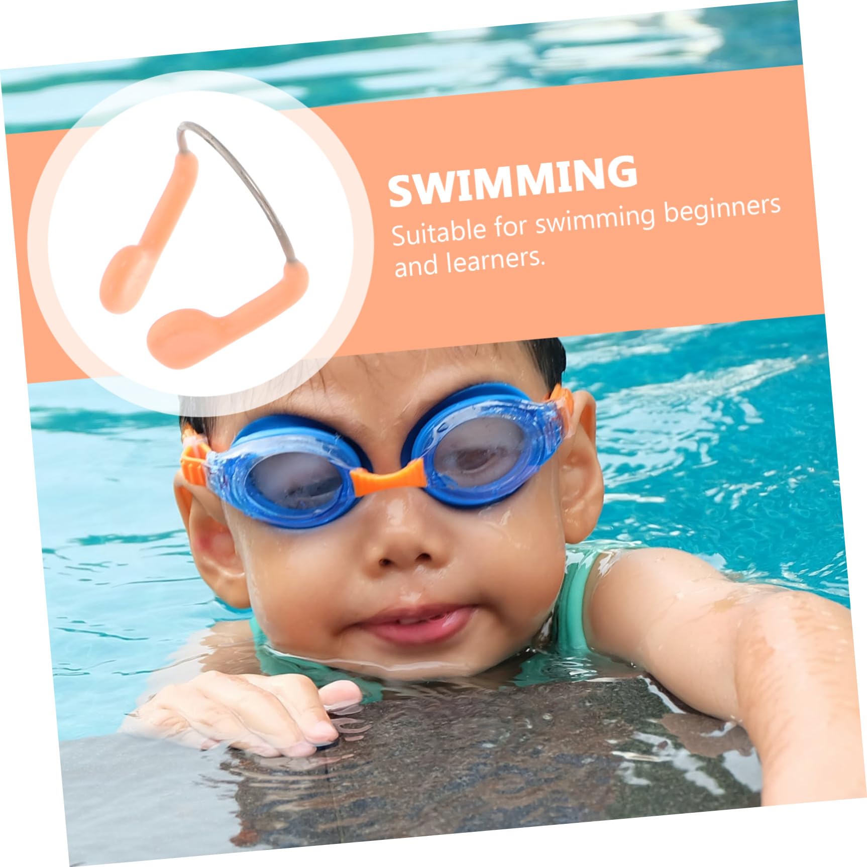 ABOOFAN 3 Stück Nasenklammer-Werkzeuge Für Kinder Baby-Nasen-Schwimmbad-Zubehör Nasenstecker Nasenstöpsel Zum Schwimmen Für Kinder Zubehör Gegen Ersticken Nasenklammer Langlebiges