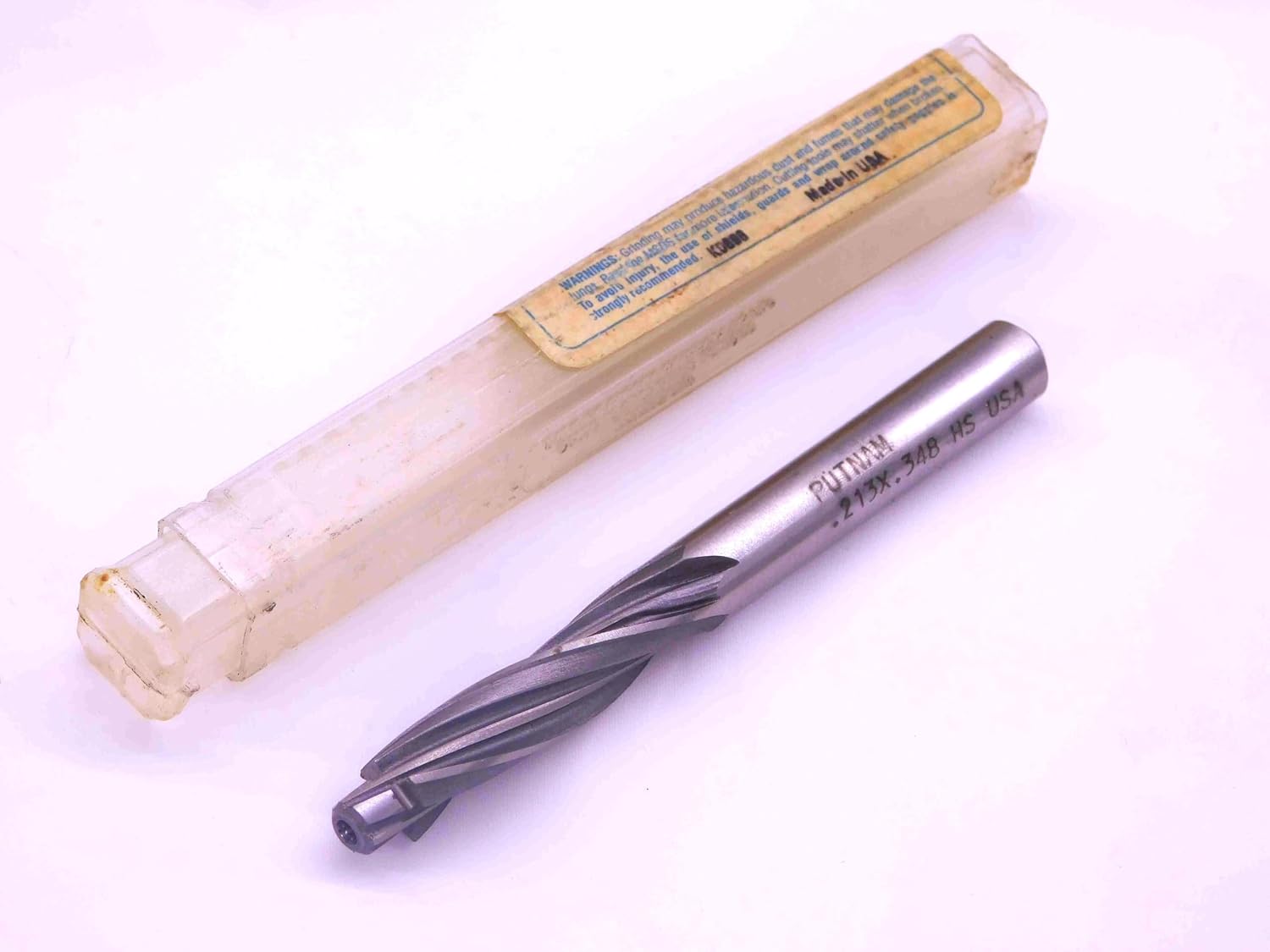 NEW Putnam .213 Pilot .348 O.D. HSS Counterbore 11/32 Shank 3 Flute USA Made - JJ1762CH5