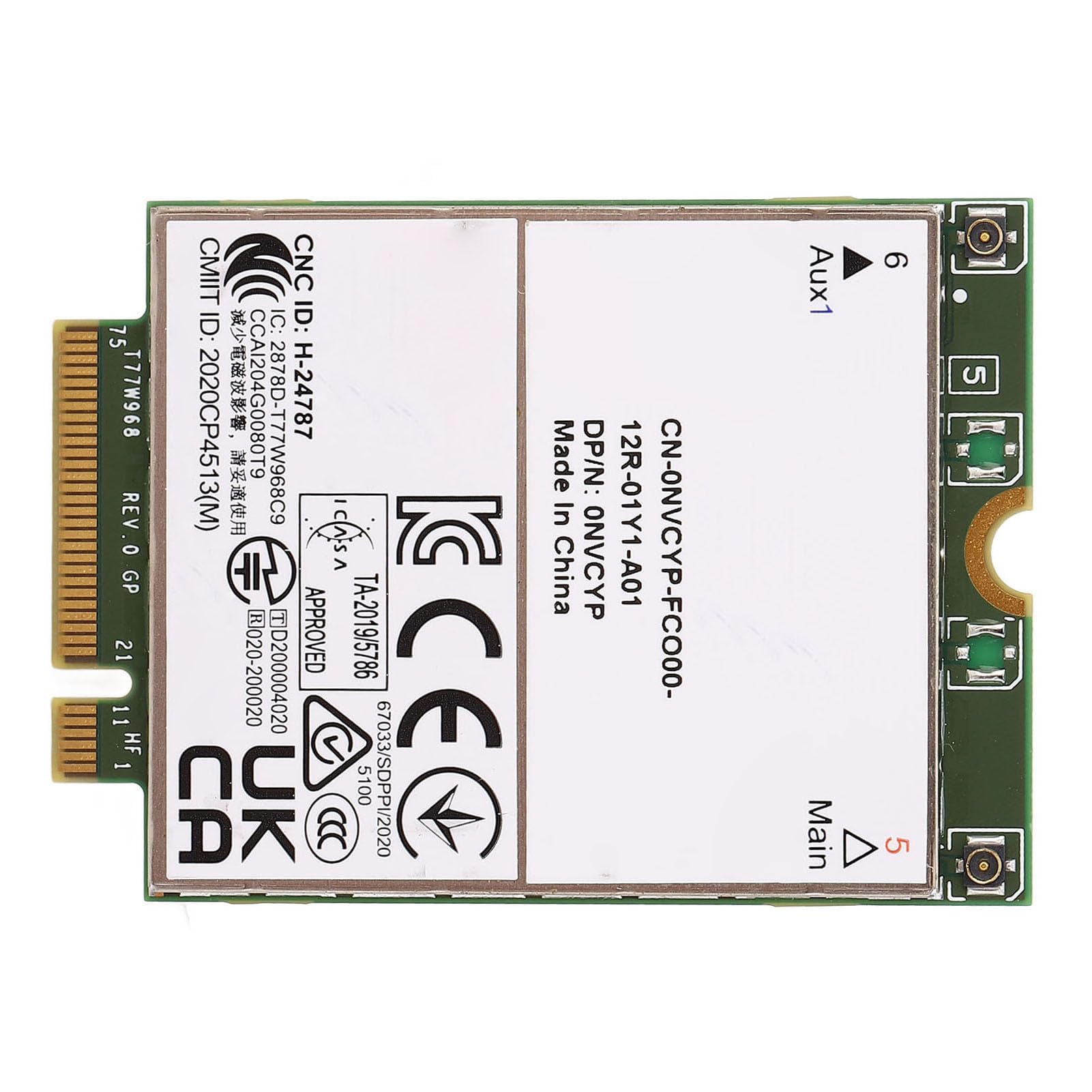 Module de Carte Wwan 3G 4G 5G 450 Mbit/s pour Ordinateur Portable