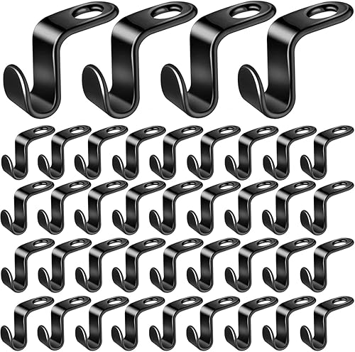 Fashion & Lifestyle 40 ganchos para colgar ropa, clips extensores para colgar ropa, ganchos de conexión en cascada para armario, organizador de