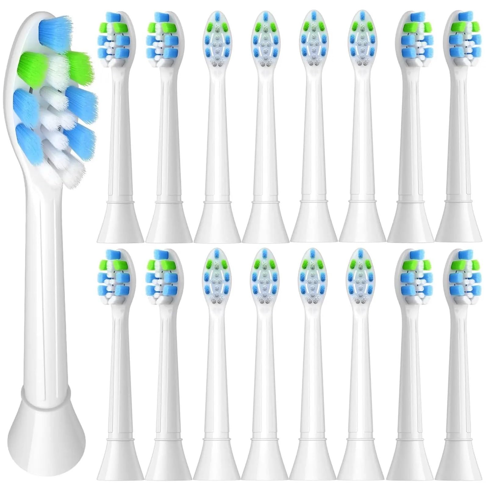 Testine spazzolino, compatibile con Philips, 3100 4100 4300 5300