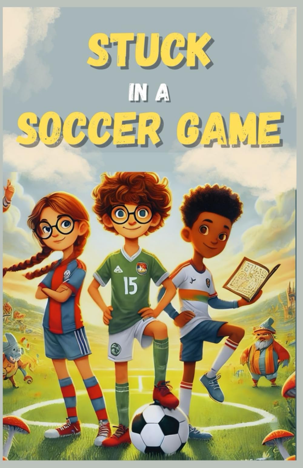 Stuck in a Soccer Game: Soccer Novel for Kids Aged 8 and Up – Sports, Adventure, Mysteries, Educational, and Inspiring | A Great Birthday Gift for Boys or Teenage Girls Who Love Incredible Stories