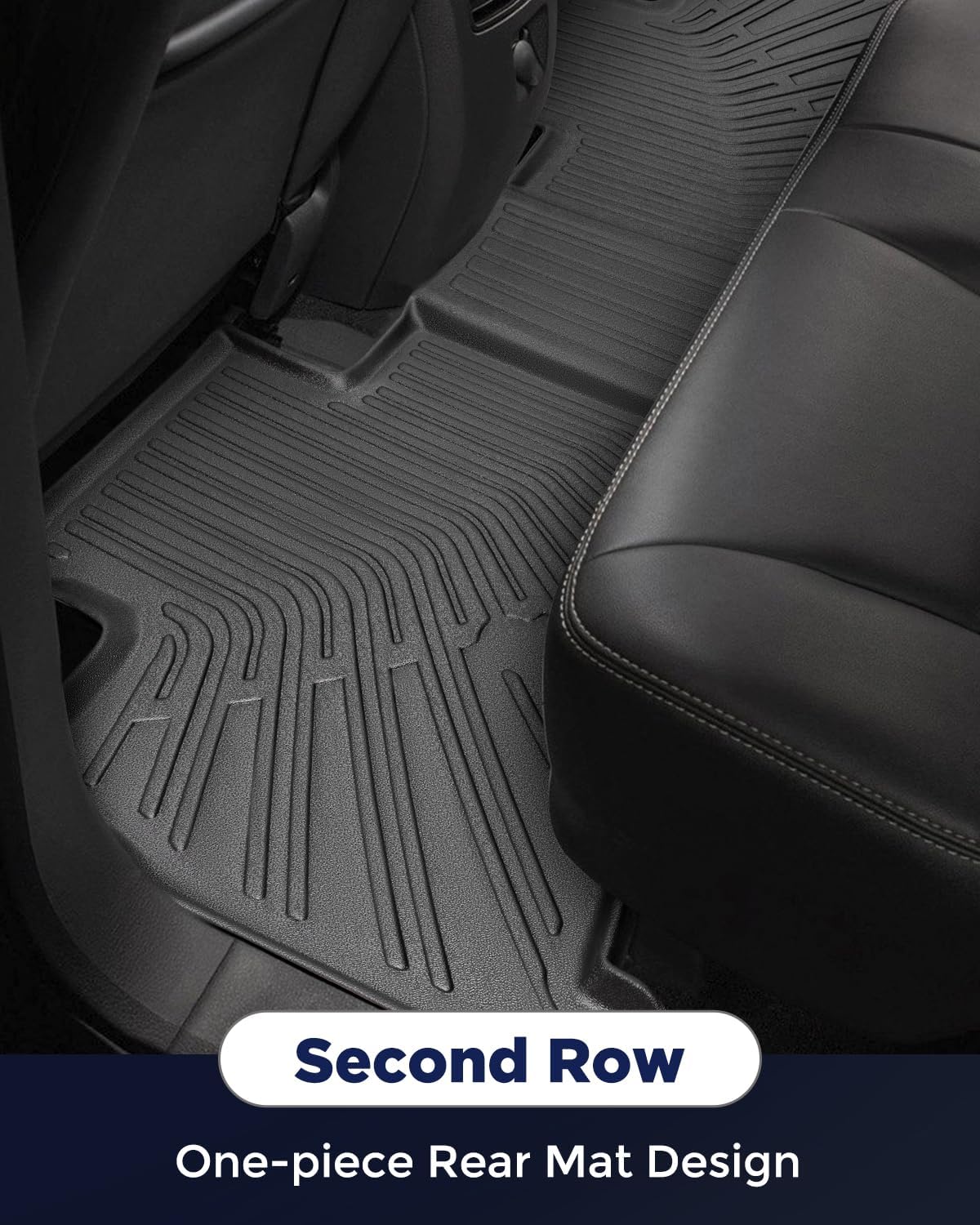 Floor Mats & Cargo Liner for Ford Edge 2007-2014 & Lincoln MKX 2007-2015, All Weather Waterproof Car Mats Tech, Automotive Car Mats for Edge/MKX Car Accessories Black 2008 2009 2010 2011 2012 2013