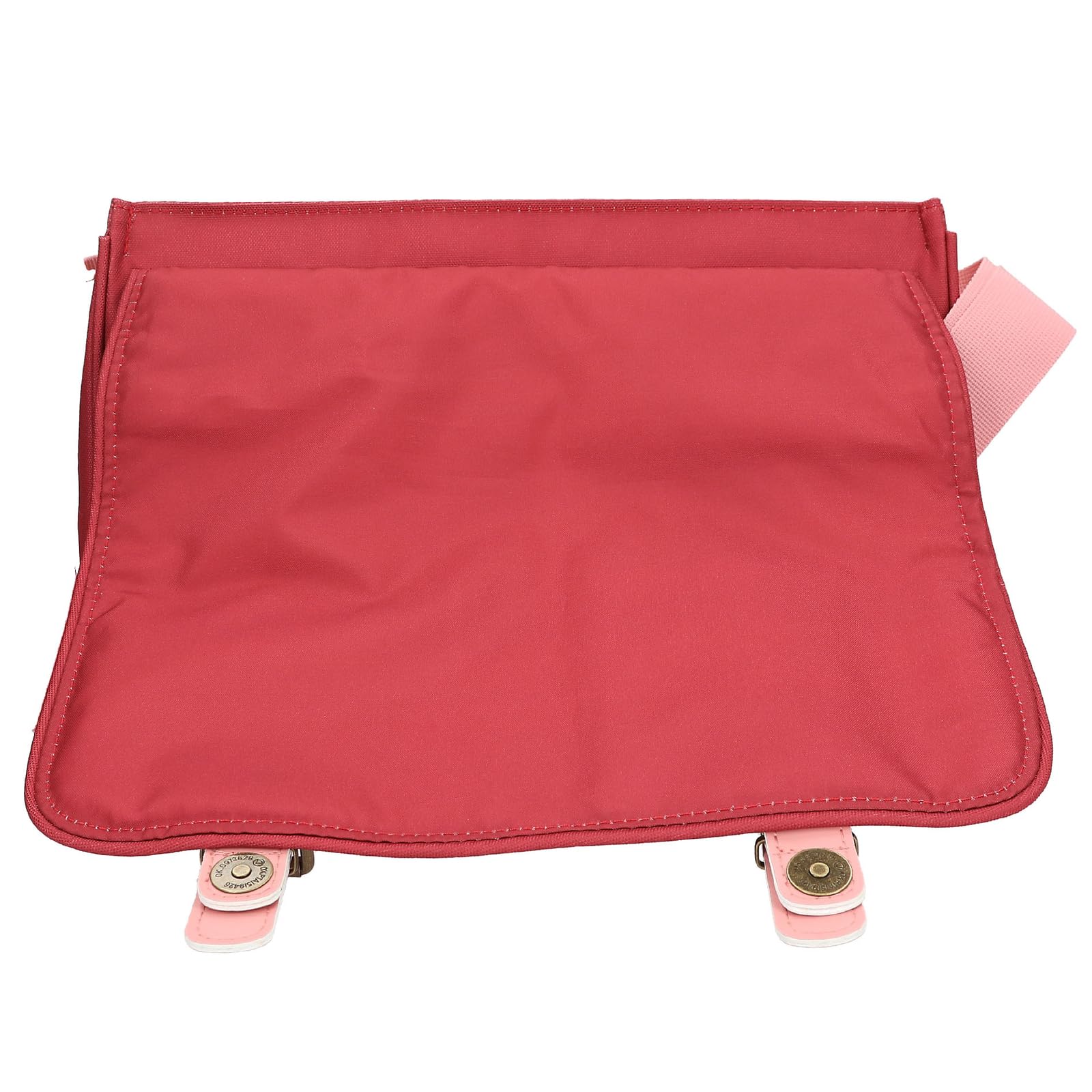 Depesche 13644 TOPModel Leoheart - Umhängetasche in Rosa und Rot, mit Model Motiv und Leo-Muster, Handtasche mit längenverstellbarem Tragegurt
