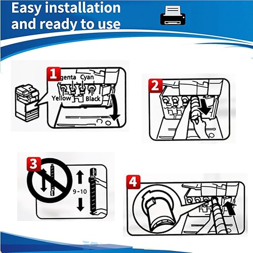 Miniatura 5 de Para Canon GPR-56 0998C003 0999C003 1000C003 1001C003 Cartuchos de tóner funciona con ImageRunner Advance C7565i C7570i C7580i DX C7765i C7770i