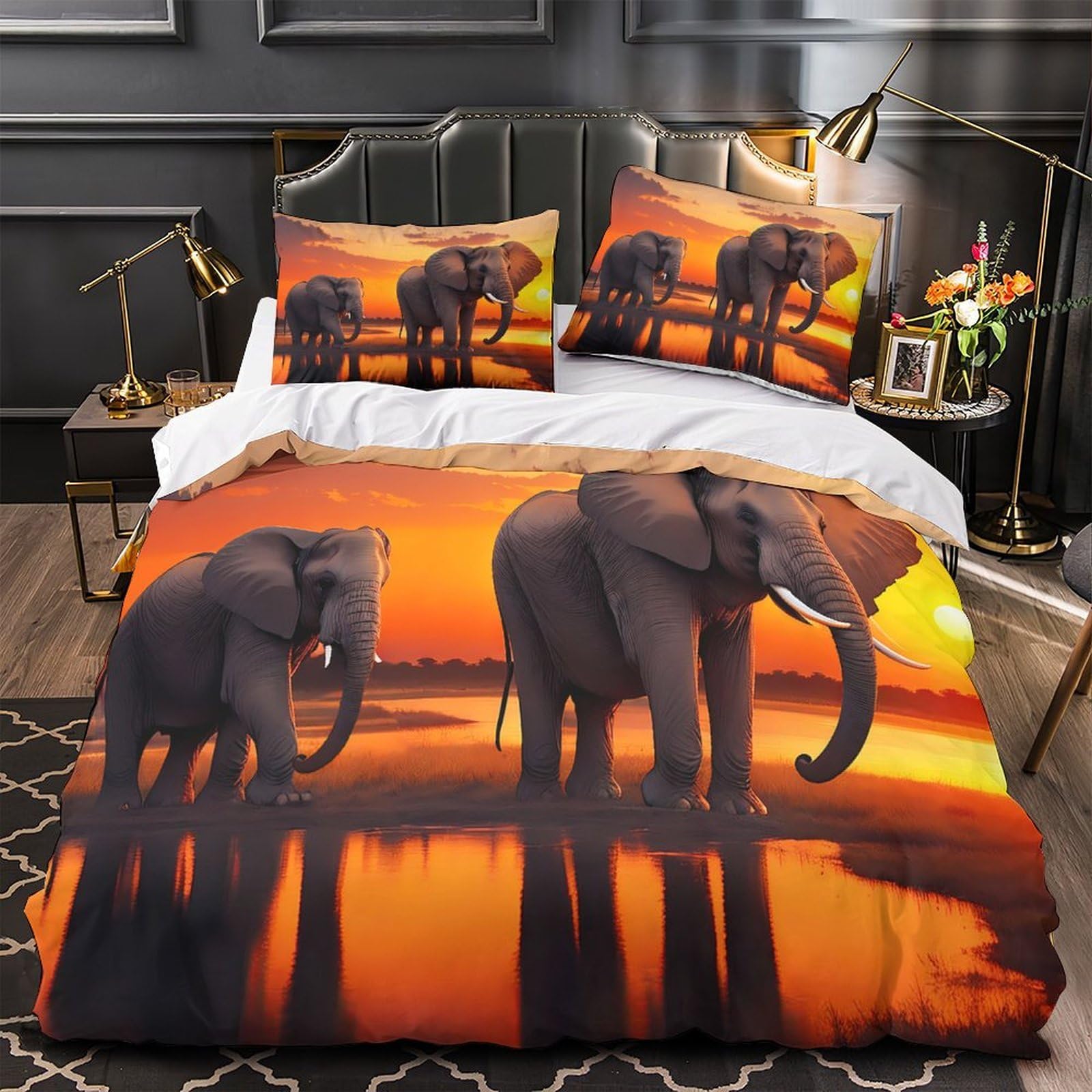 Housse de couette guitare 200x200cm idée cadeau original pour homme