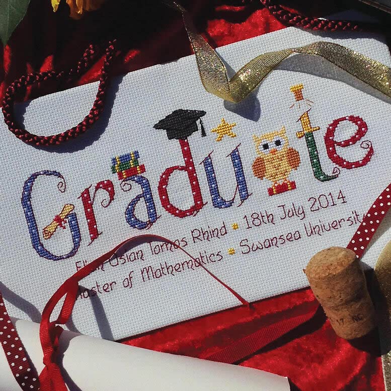 NIA Graduate Cross Stitch Kit