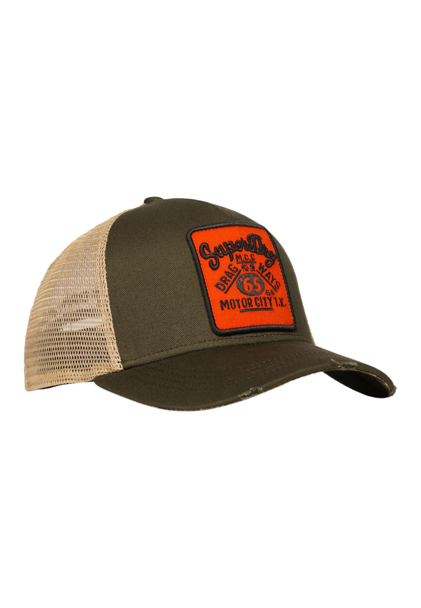 Superdry Men's Green Mesh Trucker Cap One Size