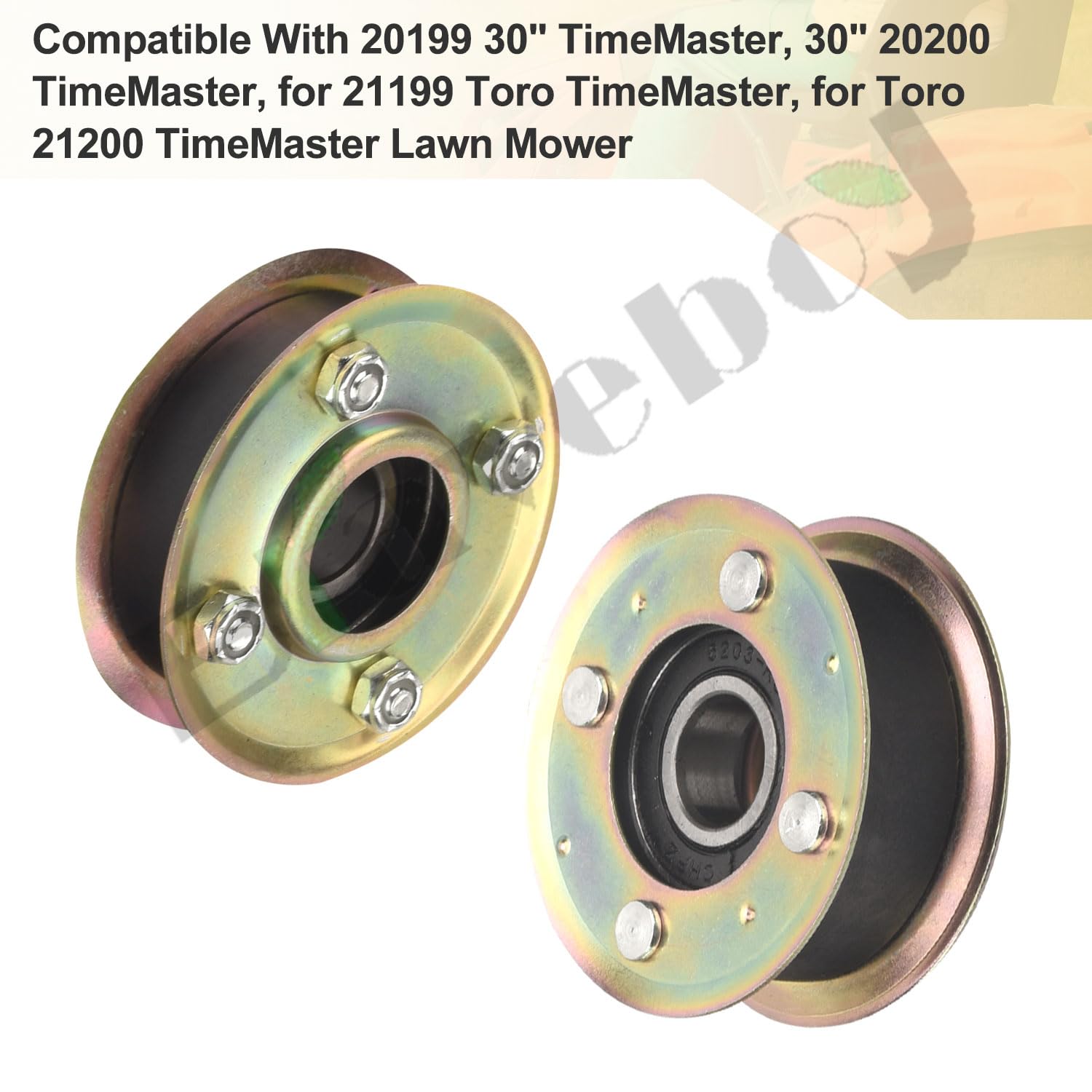 131-4529 125-2532 Kit de polea, para cortacésped Toro Timemaster Turfmaster de 30 pulgadas, reemplaza 131-4509, 131-4506, 125-2532, 121-5763, 126-0316 compatible con 20199, 20199, 20199, 20199, 20199,