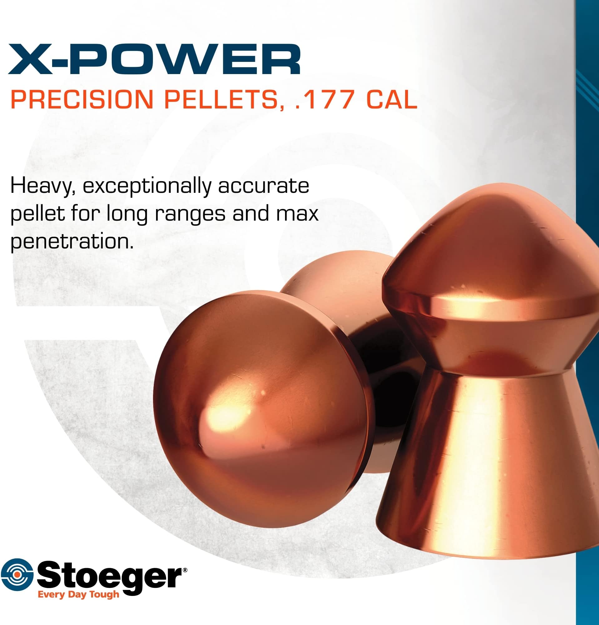 Stoeger X-Series Pellets - for Practice and Precision Targets - .177 Caliber