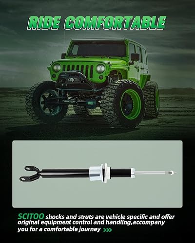 Miniatura 6 de SCITOO - Amortiguador delantero para Mercedes-Benz se adapta a 2003-2005 para Mercedes-Benz E320, 2006 para Mercedes-Benz E350 Amortiguadores 316950