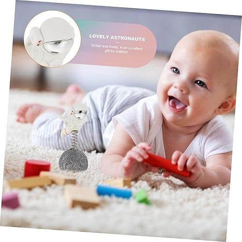 Miniatura 3 de IMIKEYA Adornos de astronauta, estatuas de resina, planeta, estatua de astronauta, juguete decorativo para salas de casa, juguetes para rellenar