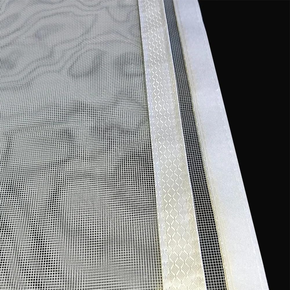 Self-Adhesive Window Screen, 39.37" x 31.49", White | Invisible DIY Screen Mesh Net for Home