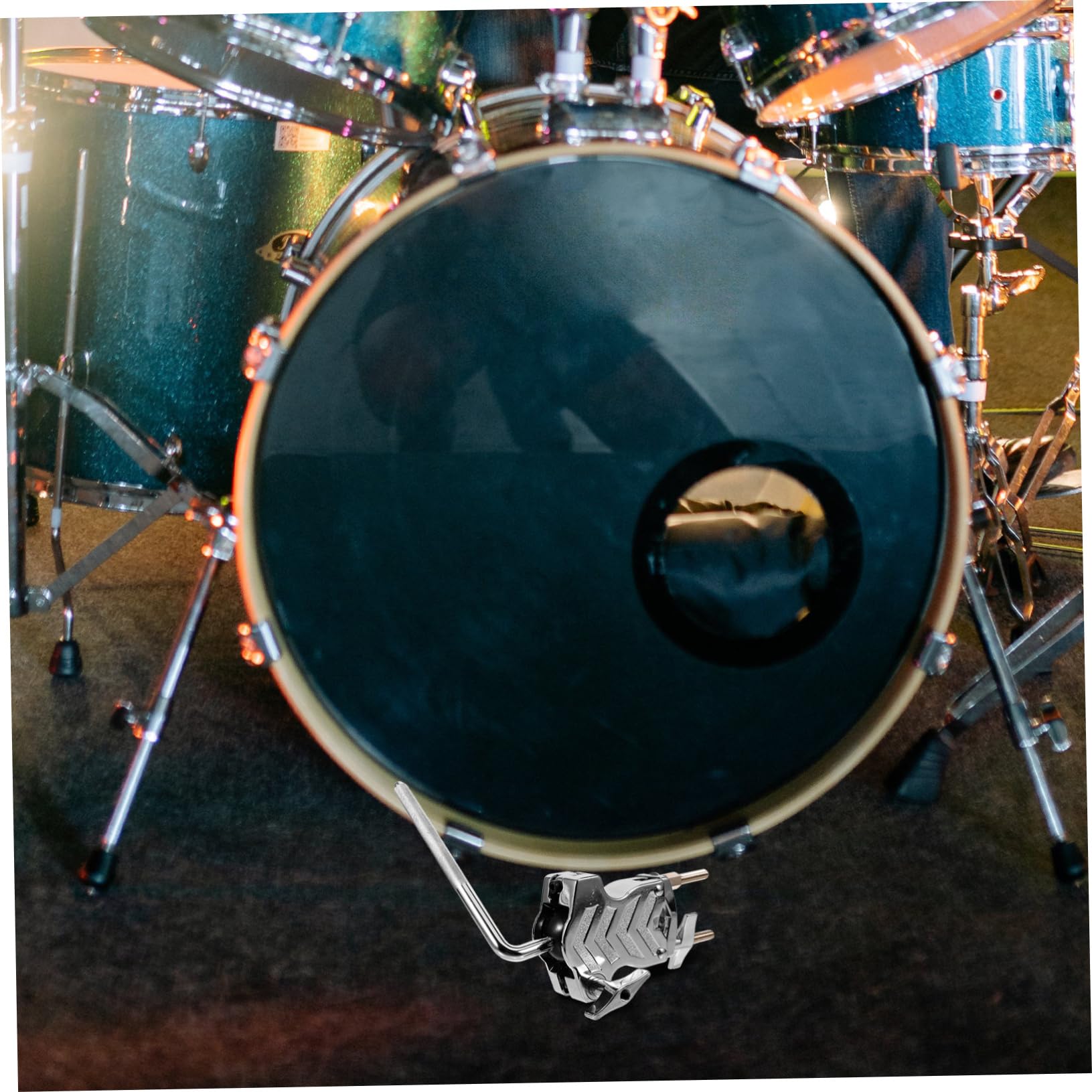 Cowbell Montageklemme Für Trommel Und Percussion Für Live-auftritte Und Proben Vielseitig Einsetzbarer Schlagzeughalter