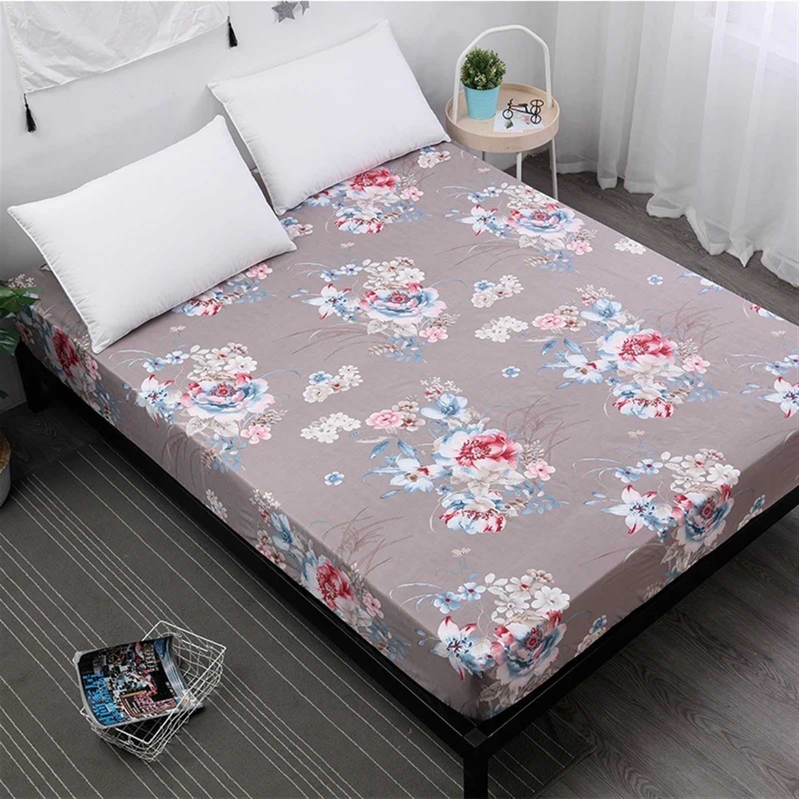 Protector Colchon Impermeable Classic Pattern Waterproof Mattress Protector