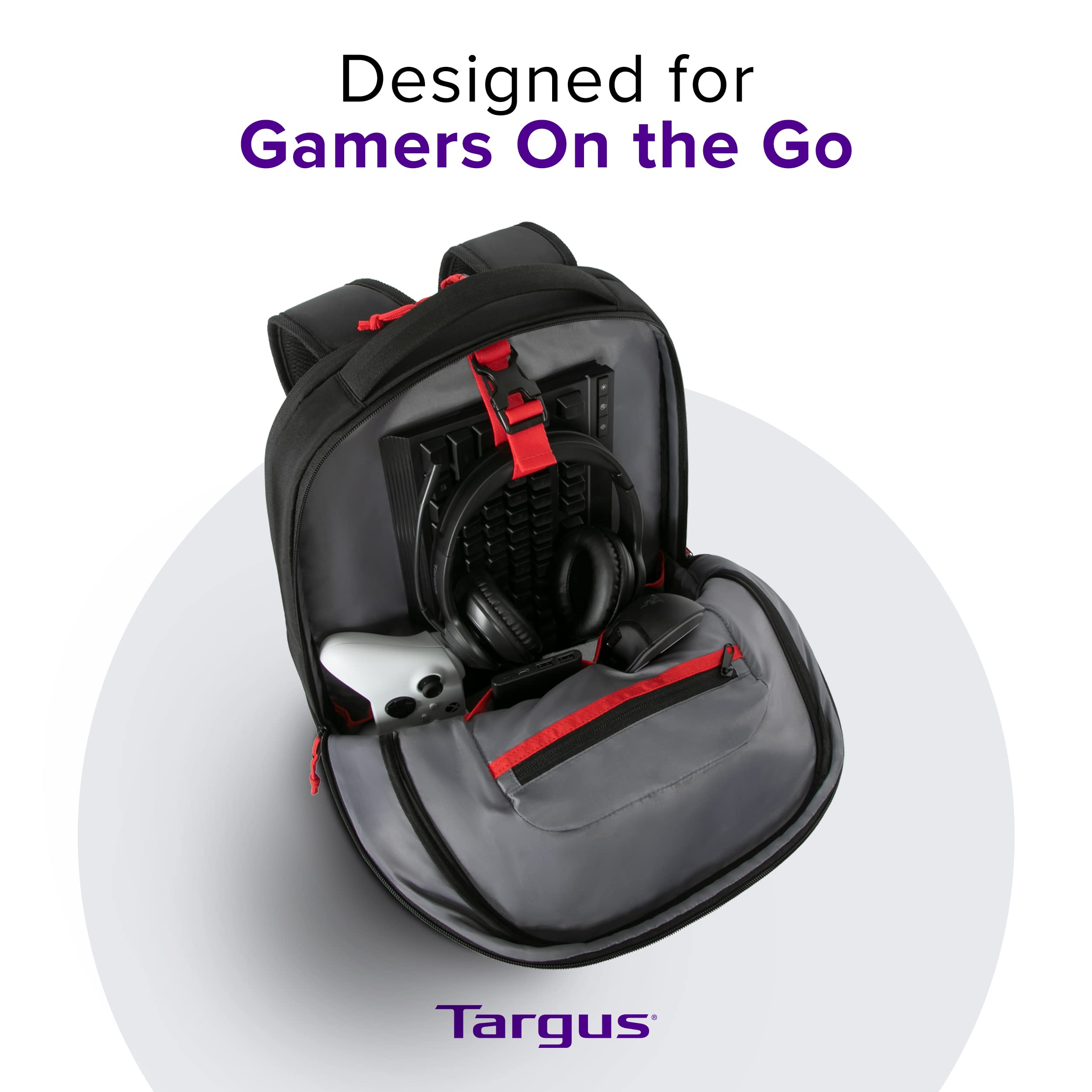 Amazon.co.jp: Targus（ターガス） ビジネスリュック ゲーミング 17.3 