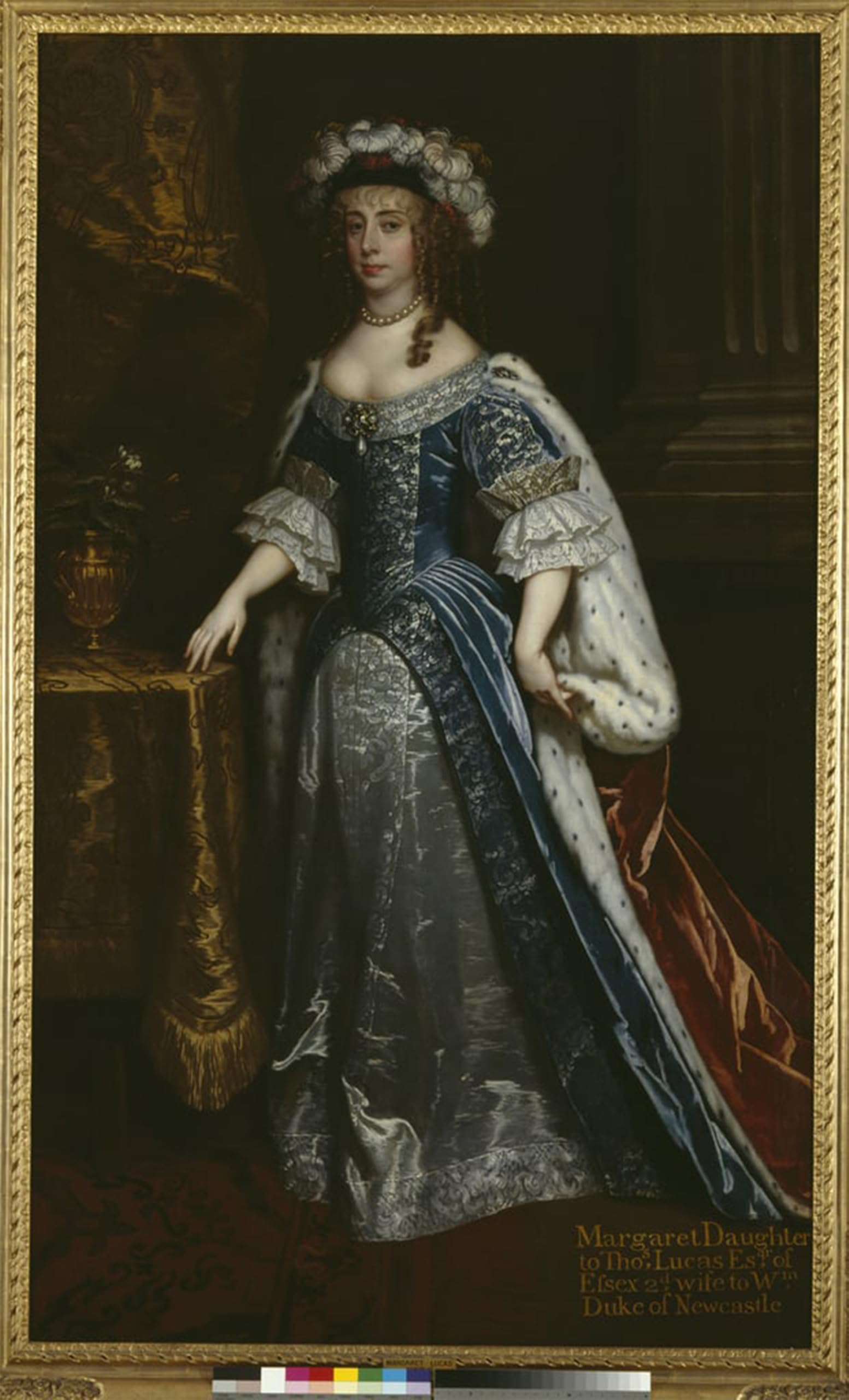 POSTERIIk Famous Print Pop Art Wall Art Graffiti Margaret Lucas Duchess of Newcastle by Peter Lely Art Prints for Home Decor 60x90cm