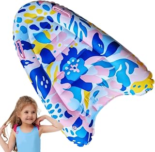 Tabla de surf inflable para adultos – Natación para adultos | Flotador de tabla de surf inflable ligero para piscina, patio trasero, al aire libre, deportes acuáticos, surf, diversión acuática y mucho