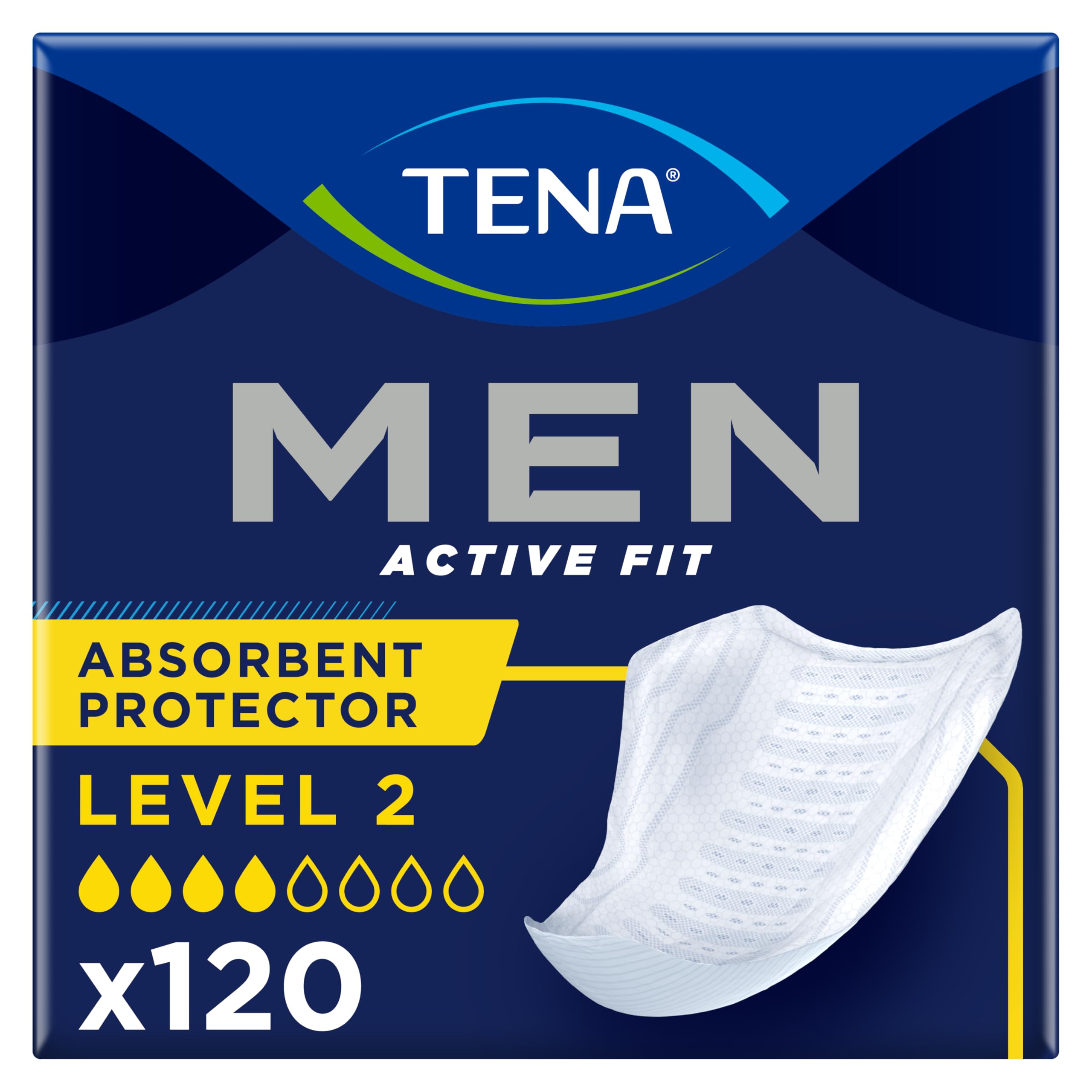 Tena Men Level 2 Protection fuites urinaires légères à moyennes