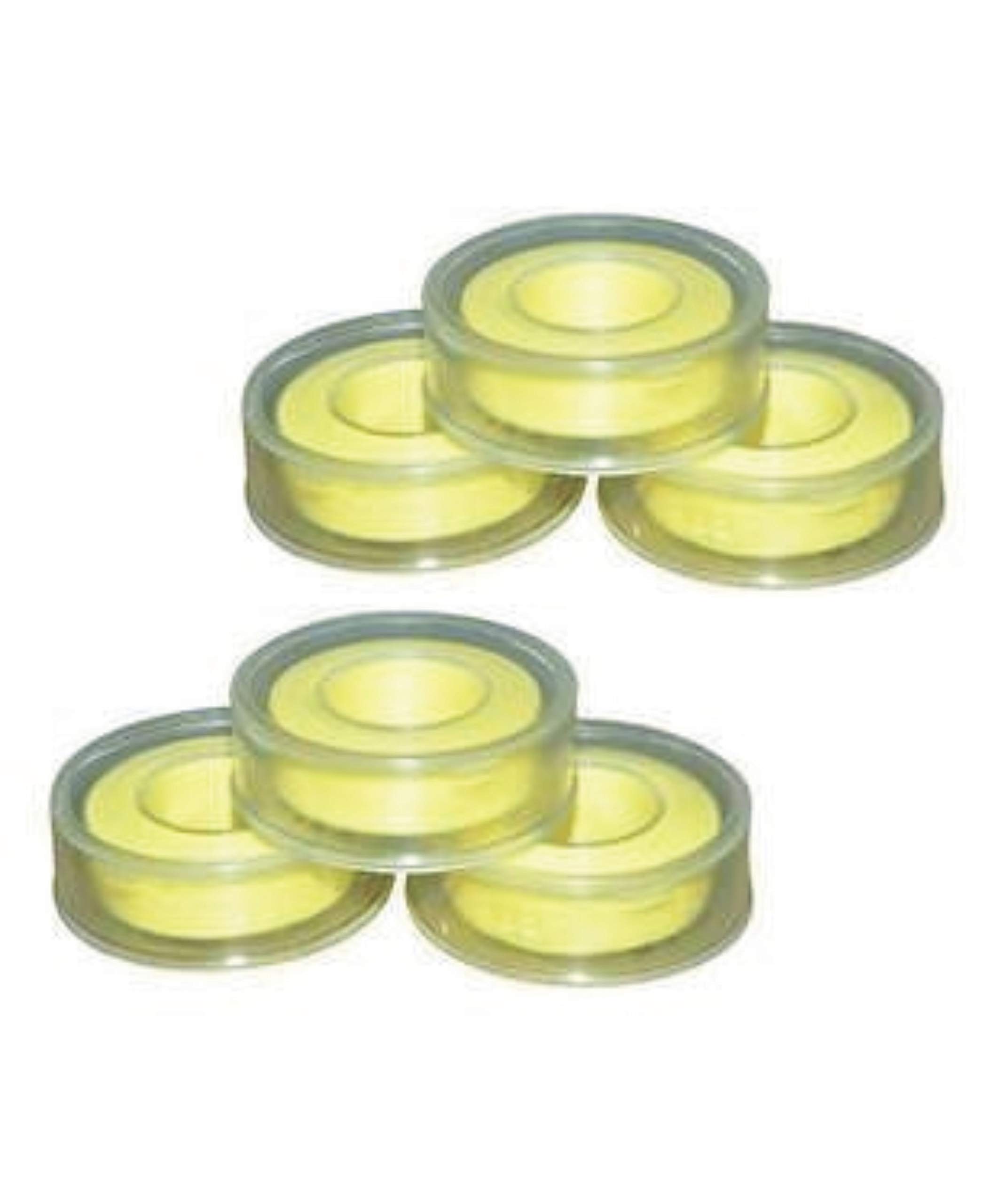SAM Tape (Yellow) 12mm x 10 Meter for Pipe Fittings, Plumbing, Aquarium,Washing Machine,Water Tap,RO Tap to fix Water Leak (Pack of 6 PCS) from NOZOMIMD-2742