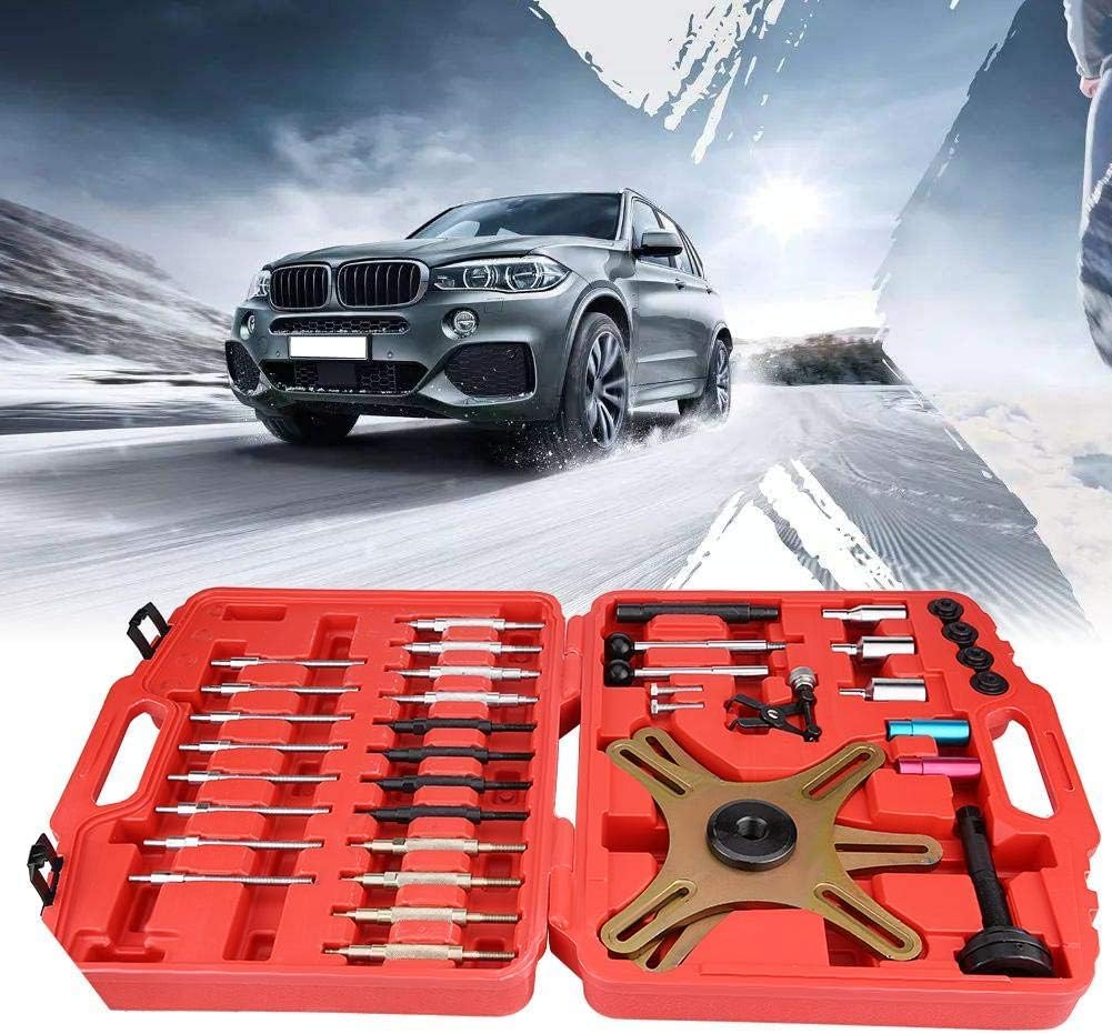 Kit 38 Pezzi Attrezzo Allineamento per Montaggio e lo Smontaggio della Frizione Kit di attrezzi Centraggio Frizione Autoregolante SAC in Valigetta