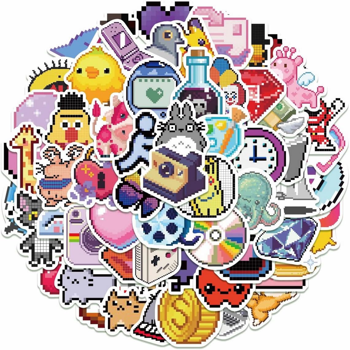 Sticker Packing Game Amazon.com: 65 PCS Game Stickers Pack, Aesthetic Gaming Stickers, Vinyl ...