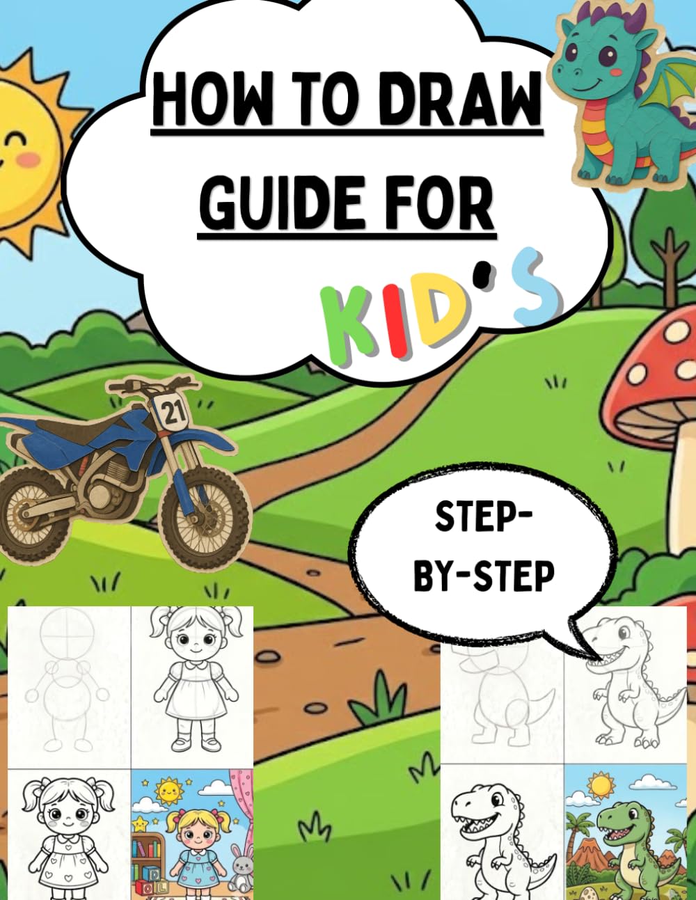 How to Draw Guide for Kids: Easy step by step guide for beginners ages 4-10
