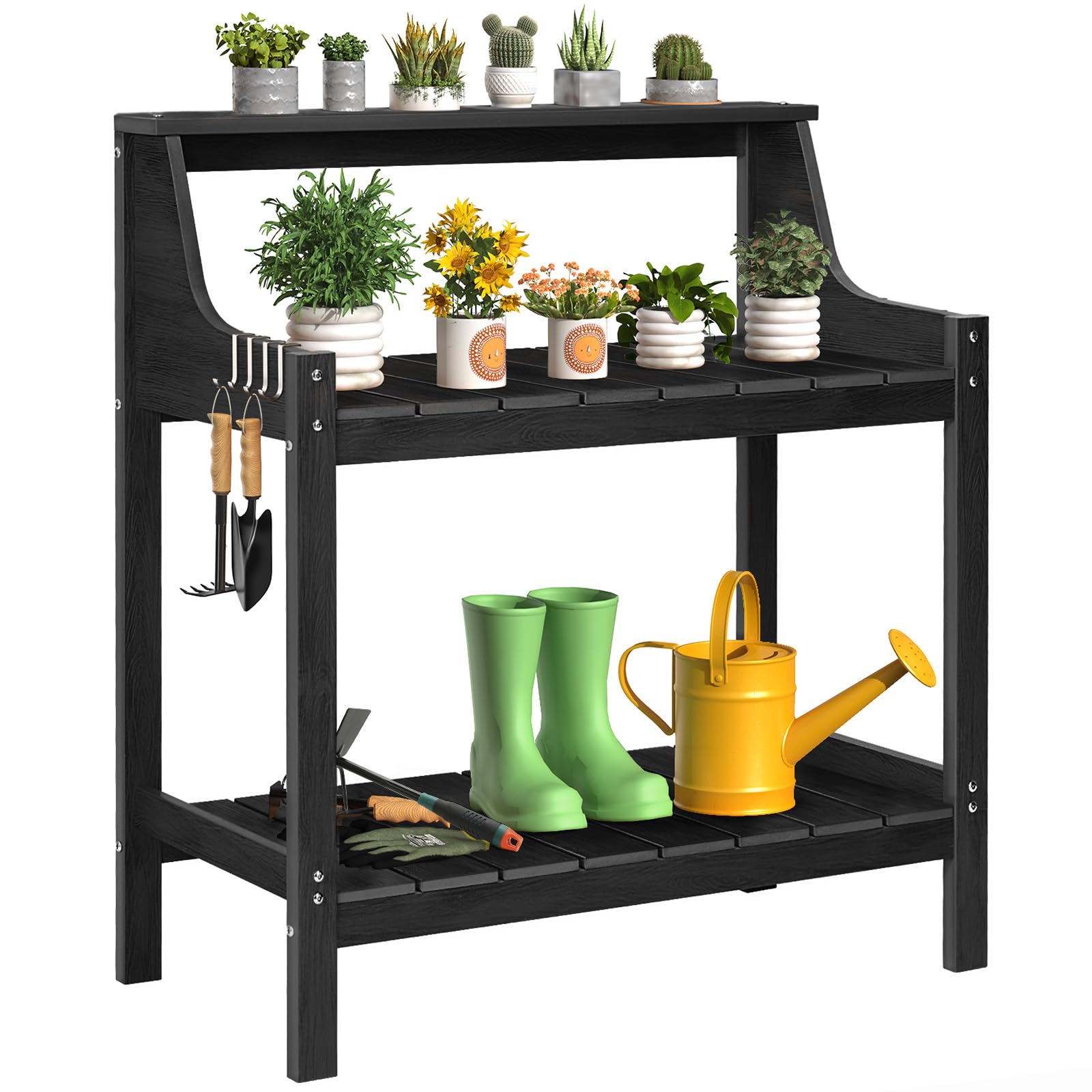 ONBRILL Potting Bench Black