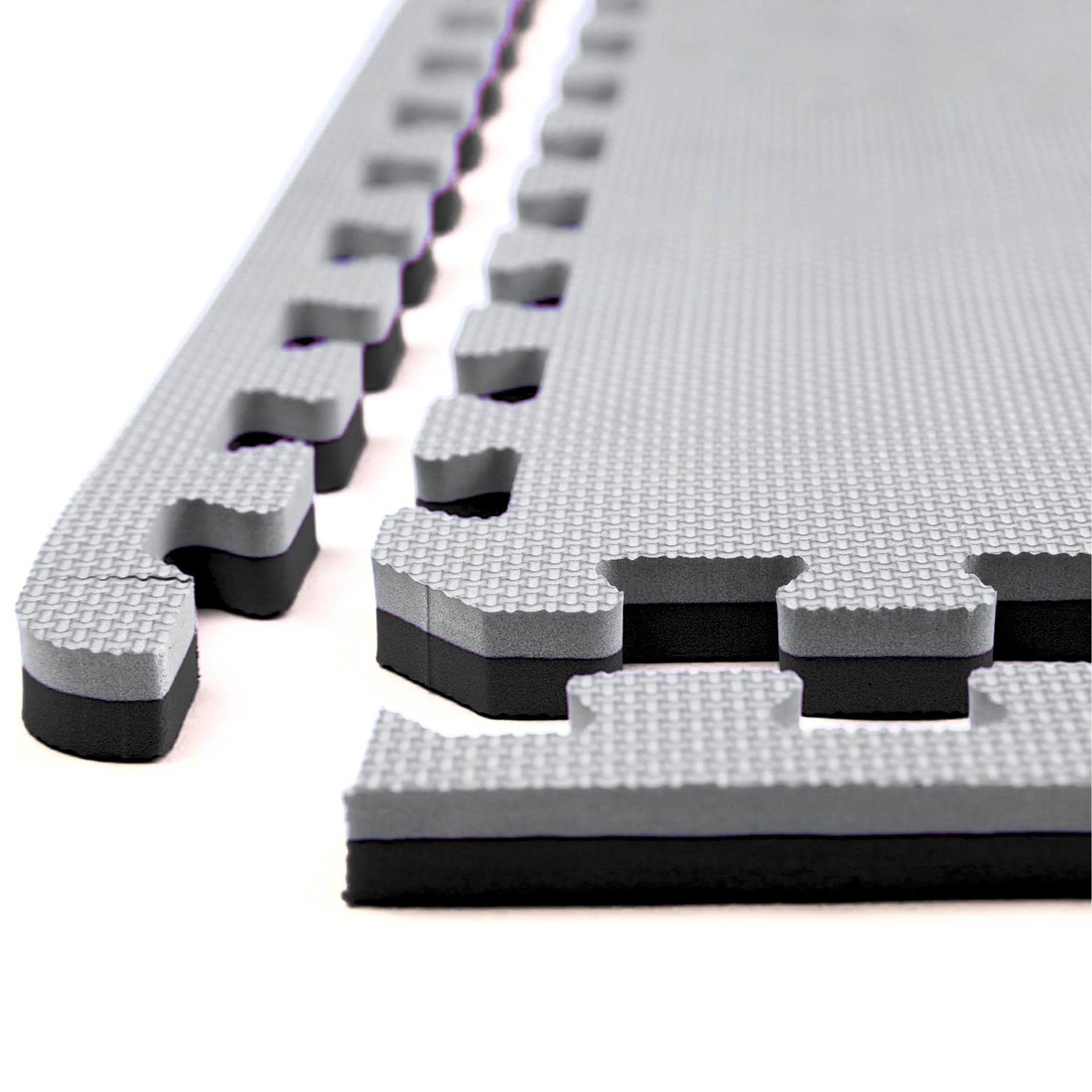 VAQUITA® Puzzle Exercise Mat, Interlocking floor mats, Size (100cm x 100cm), Reversible gym floor mat, Kabaddi mat, playing mat, Yoga mat (BLACK & GREY, 30MM- 2 MATS) (B0DCZSWJ8Q) Amazon Price History, Amazon Price Tracker