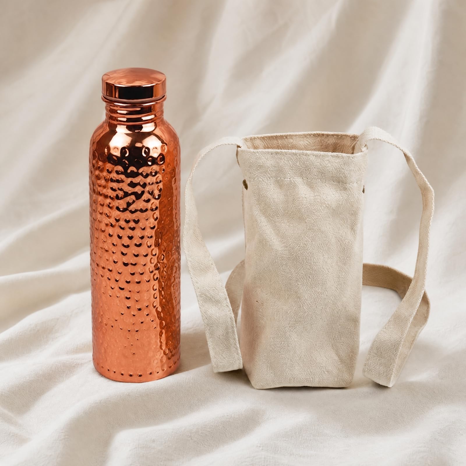 predolo Botella Acero Inoxidable Sellado |, Botella Agua con Funda, Resistente, para Viajes, Oficina
