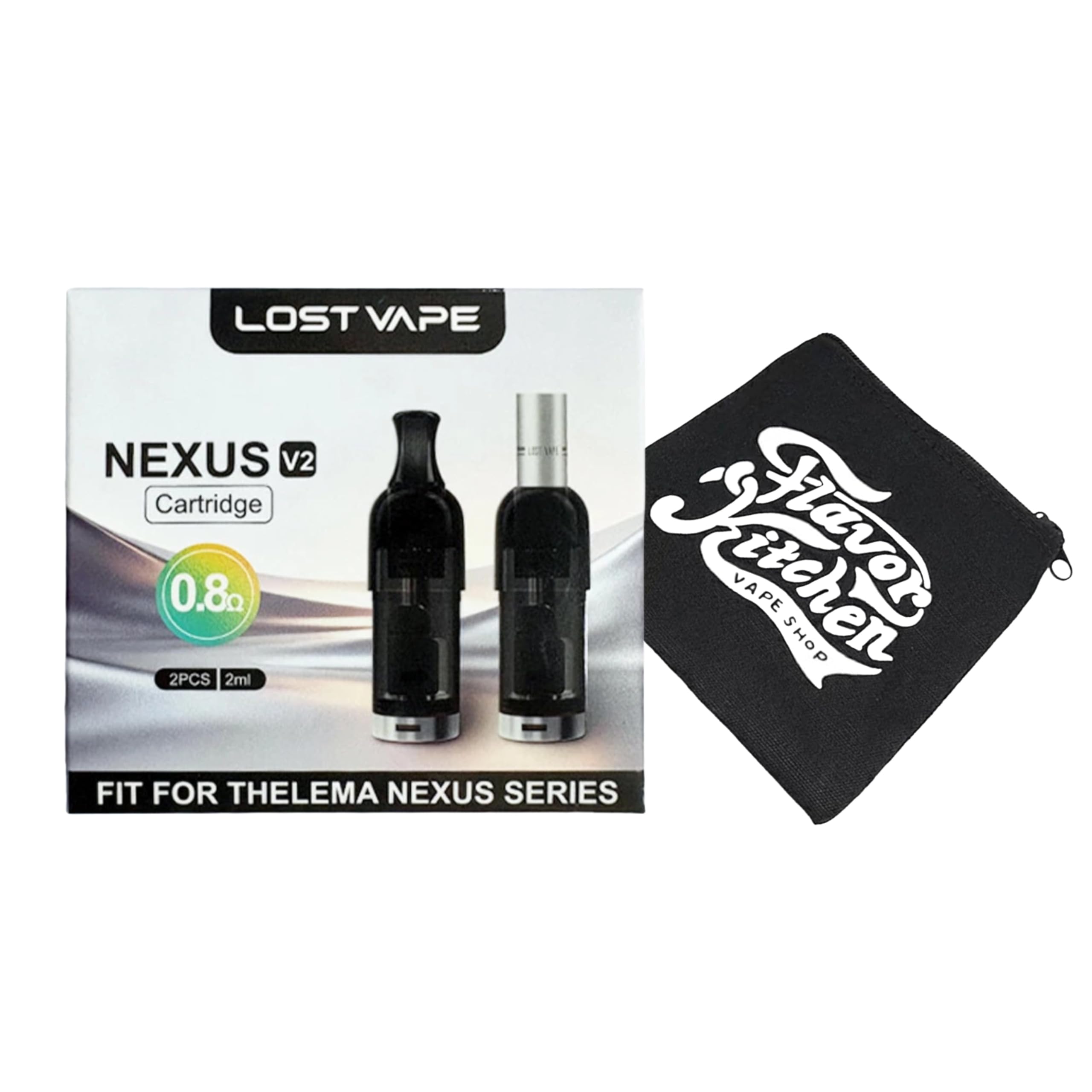 Amazon | 【V2】 LostVape Nexus Cartridge V2 0.8Ω 2個入り