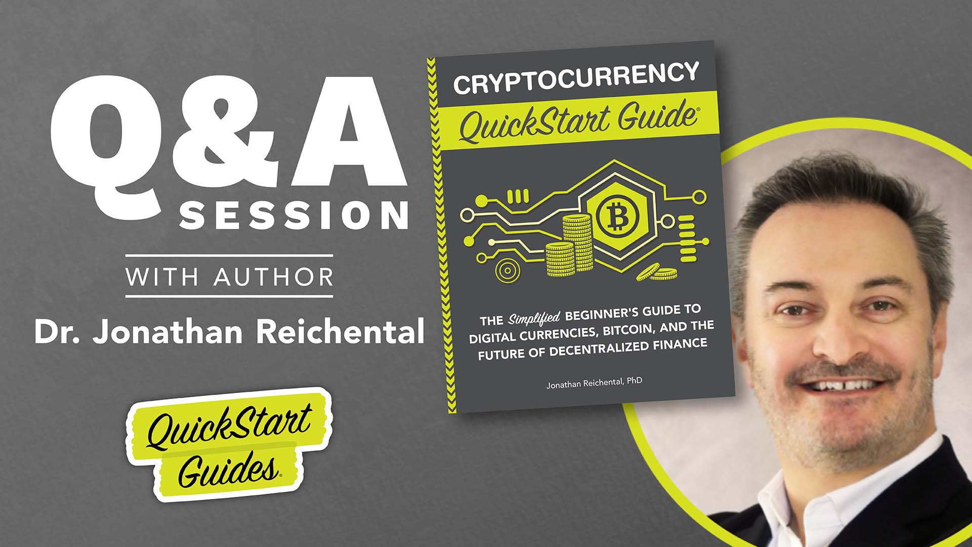 Watch Author Interview with Crypto Expert Dr. Jonathan Reichental on Amazon  Live