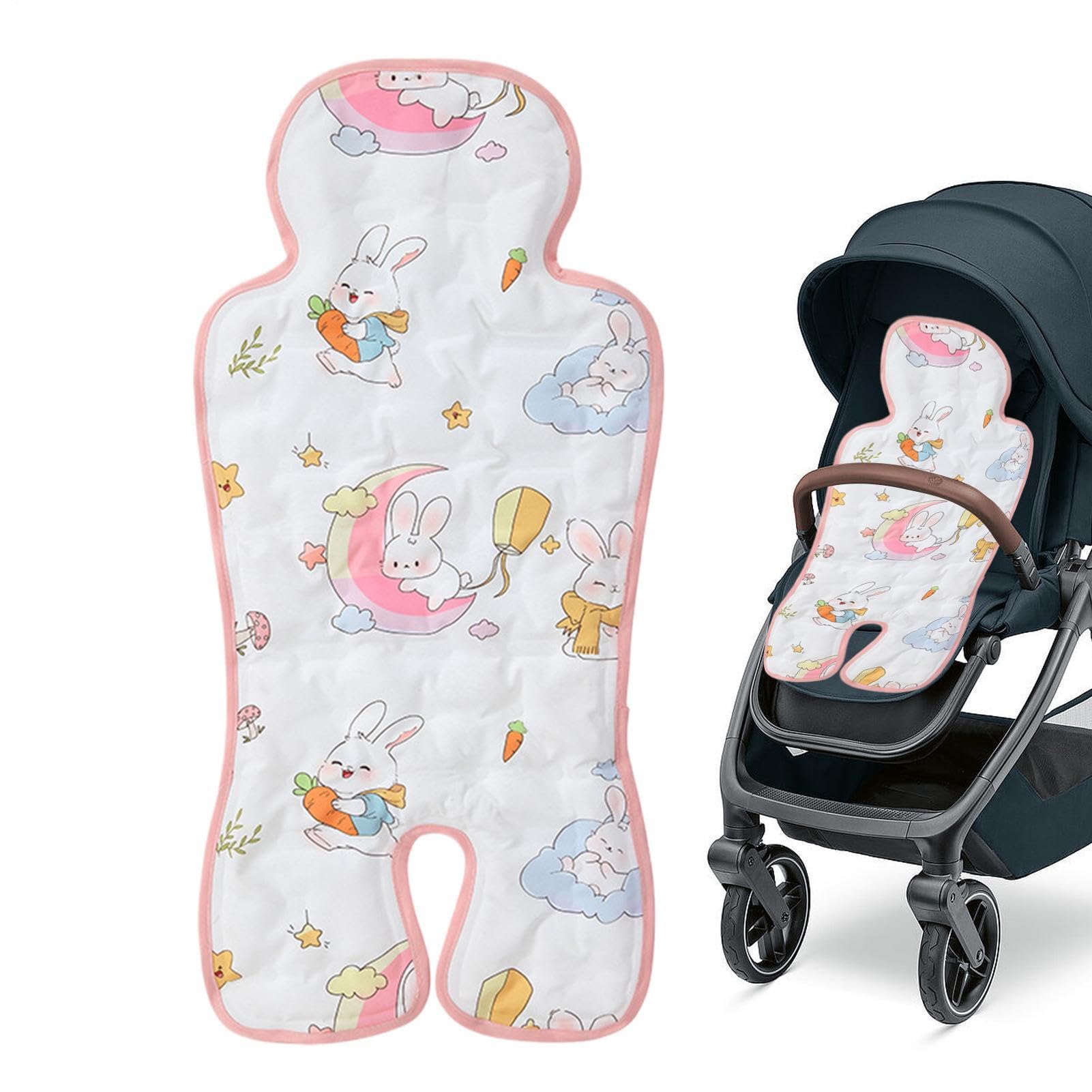 Kühlpad für Autositz 68x33x1,5cm Kühlkissen | Universal Atmungsaktive Große Kühlmatte Für Kinder Für Reisen, Outdoor, Spaziergänge, , Sommer, Babywannenausflüge, Zuhause,