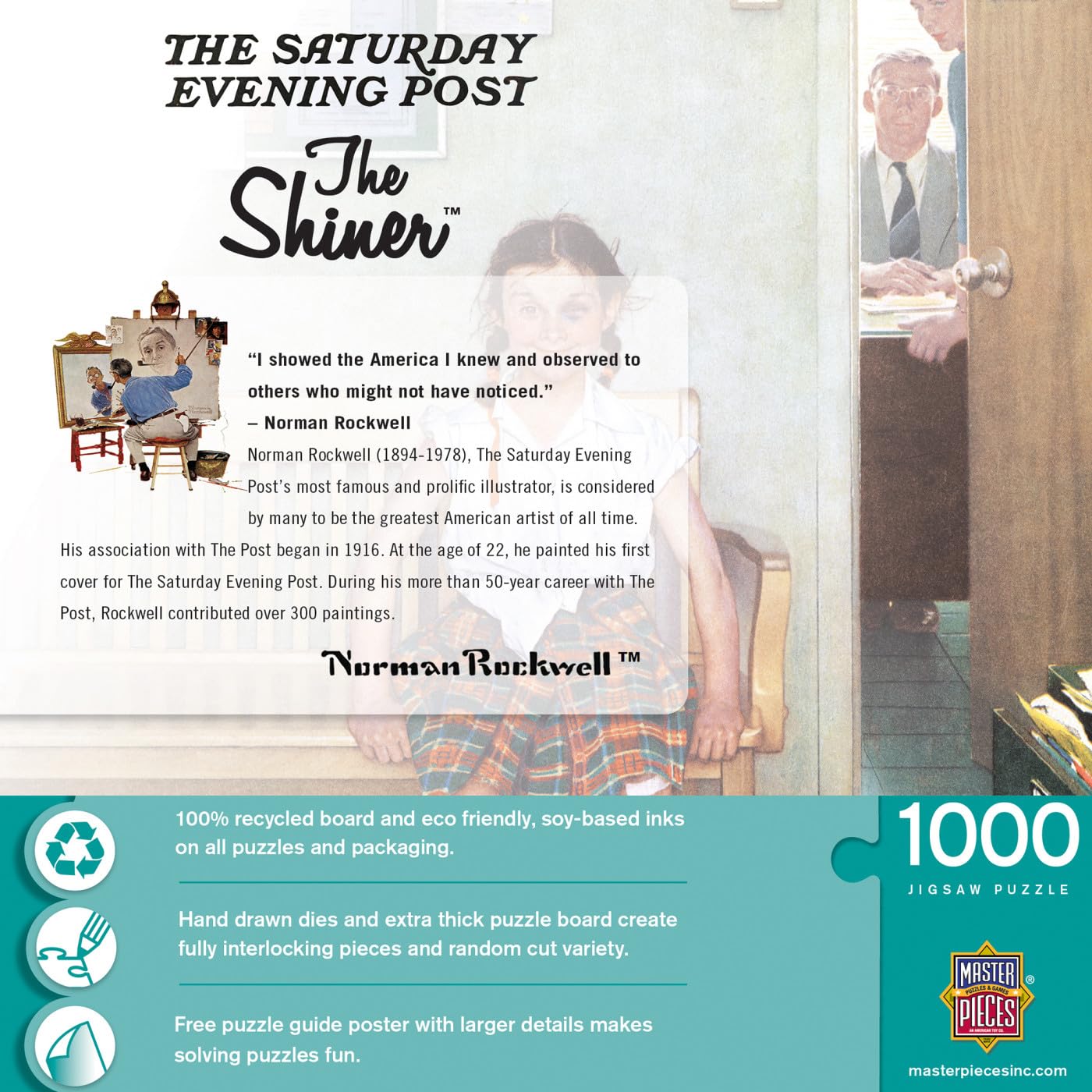 Amazon | MasterPieces Puzzle Company Saturday Evening Post