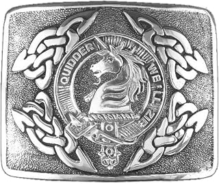 Stewart (Appin) Scottish Clan Crest Kilt Buckle