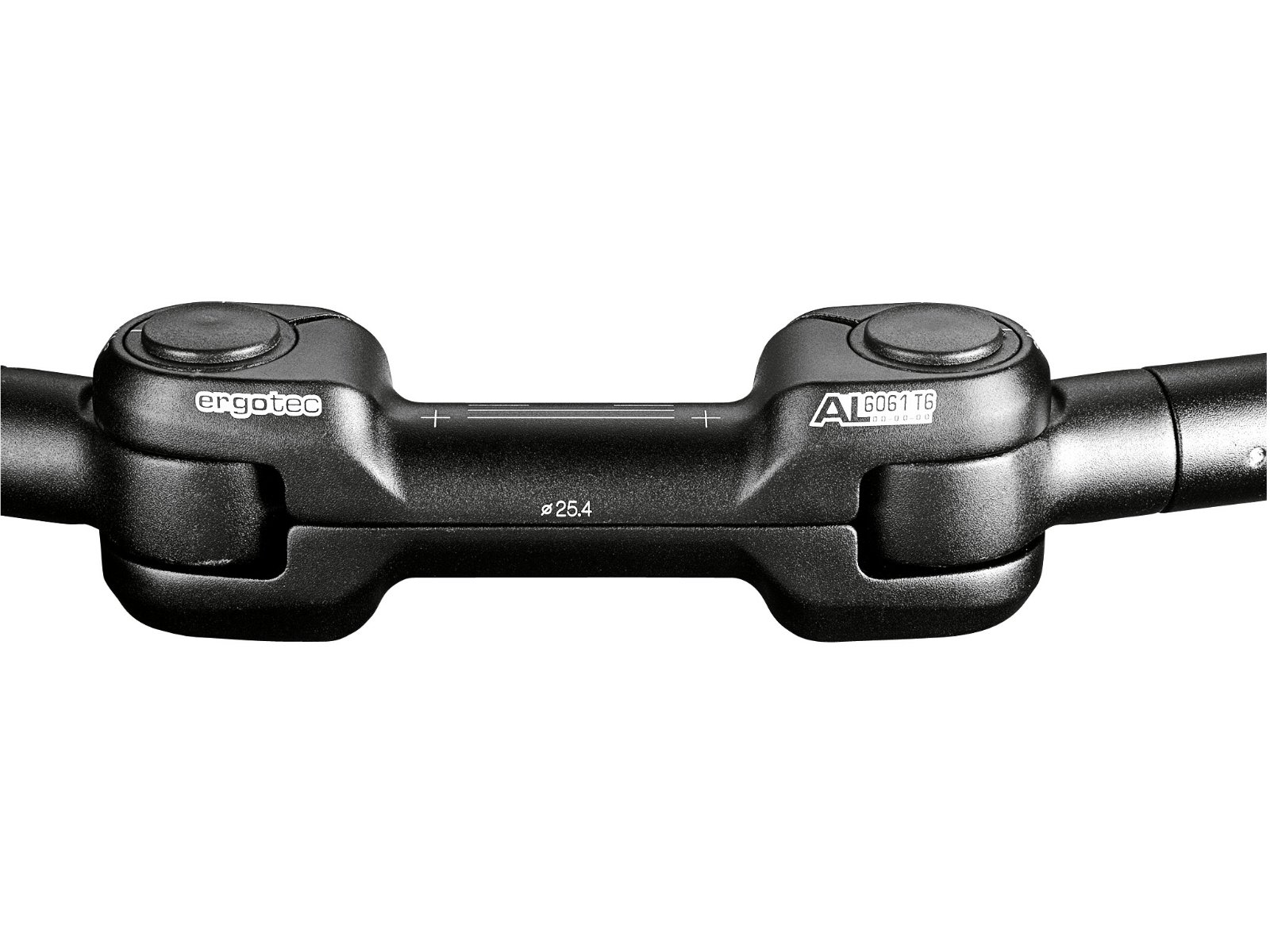 ergotec Uchwyt na kierownicę rowerową AHS-Premium 25.4 / aluminium AL6061-T6